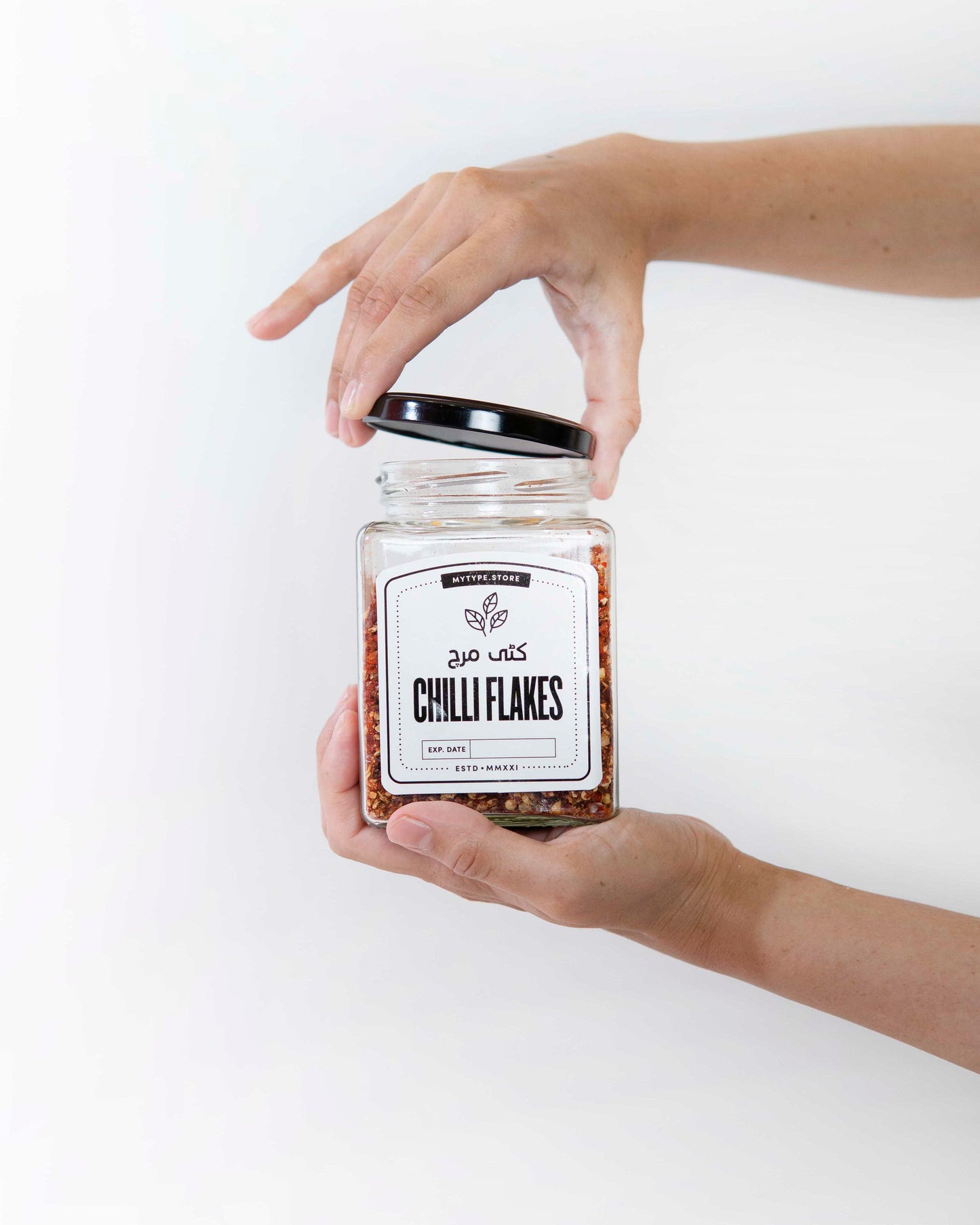 Glass Spice Jar - 500ml