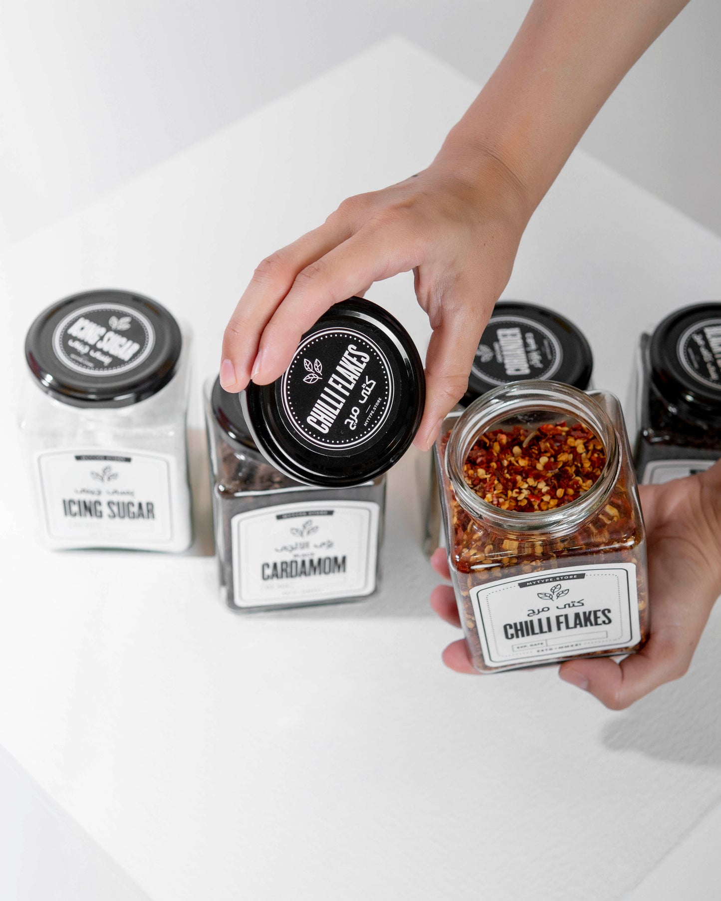 Glass Spice Jar - 500ml