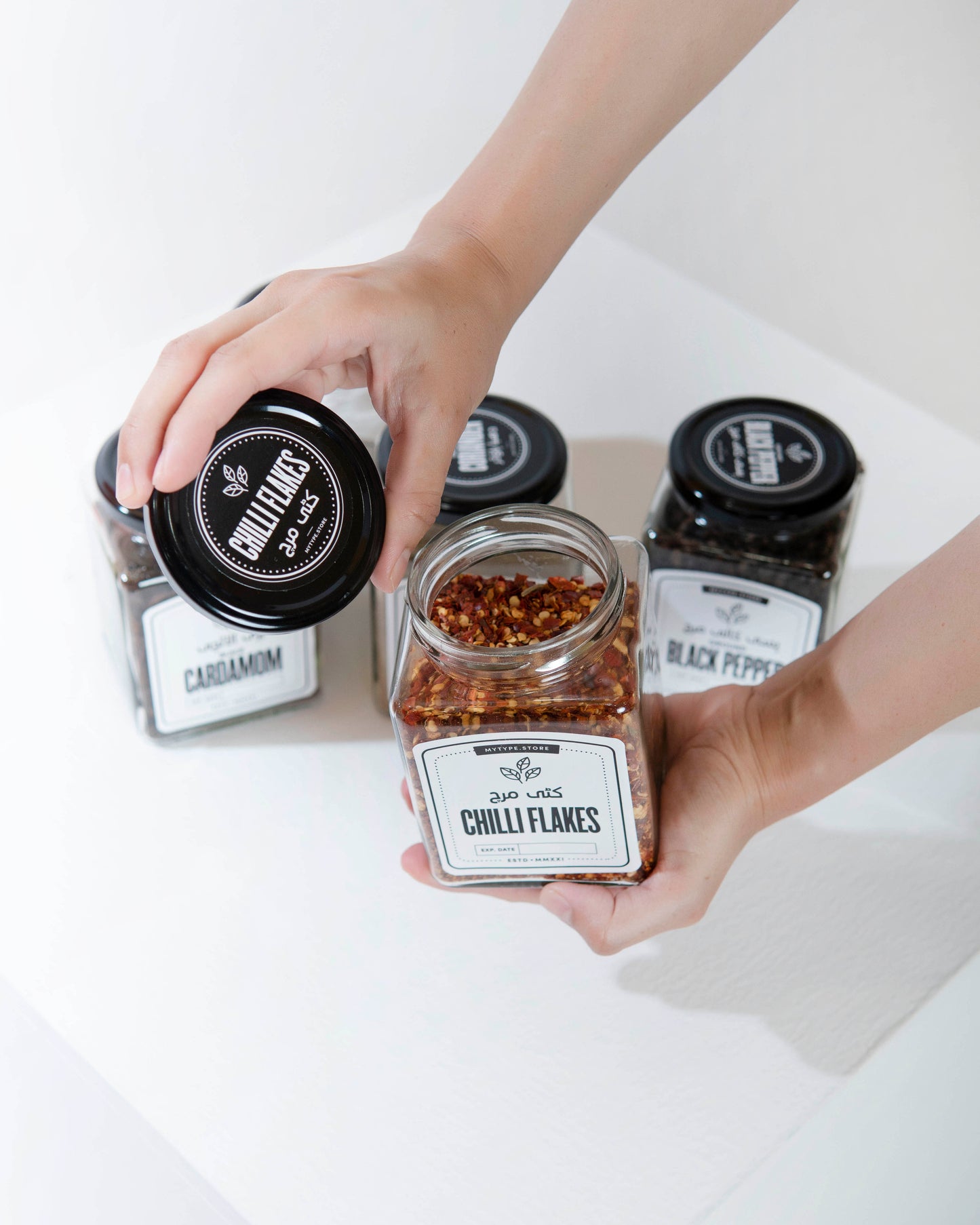 Glass Spice Jar - 500ml