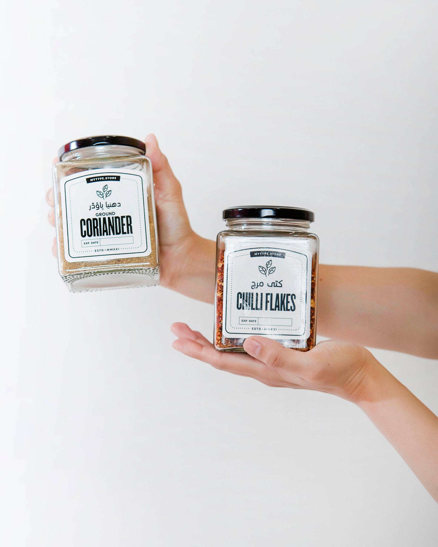 Glass Spice Jar - 500ml