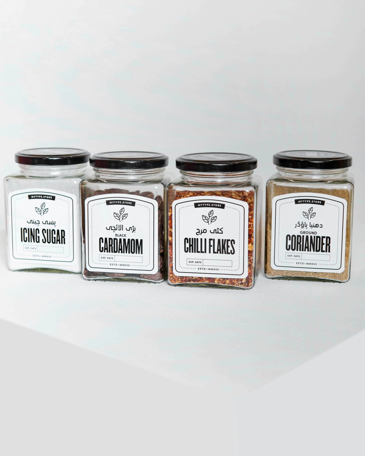 Glass Spice Jar - 500ml