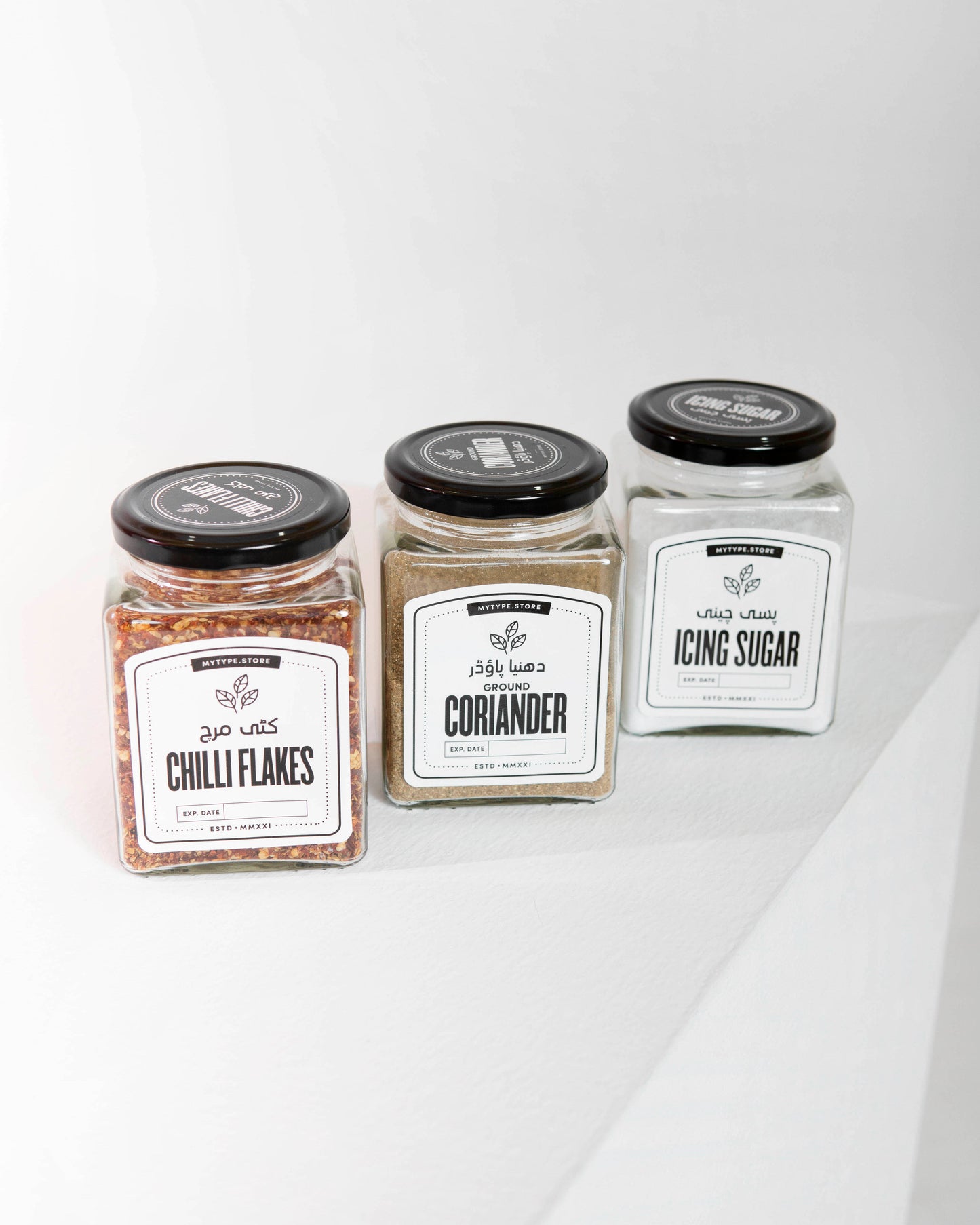 Glass Spice Jar - 500ml