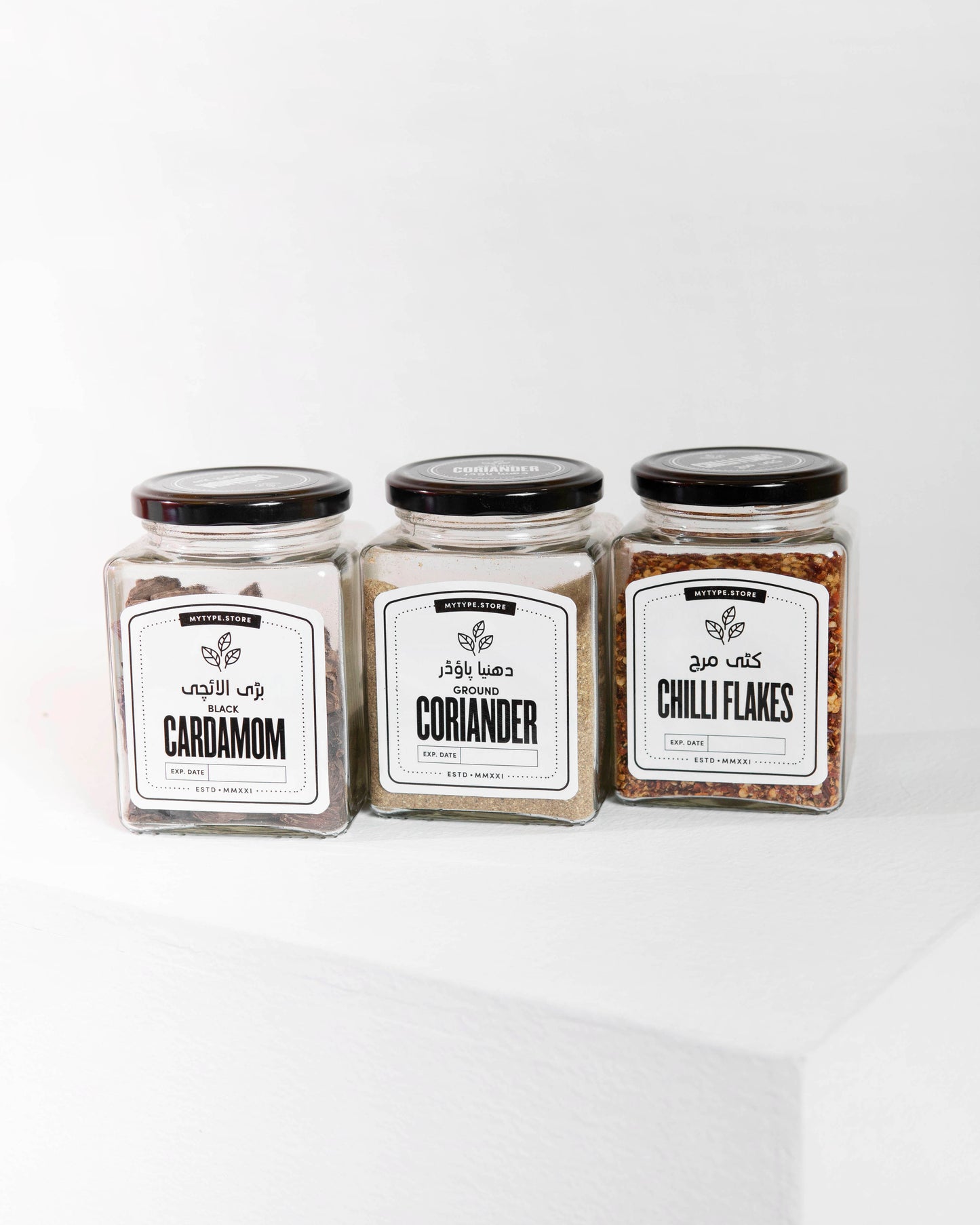 Glass Spice Jar - 500ml