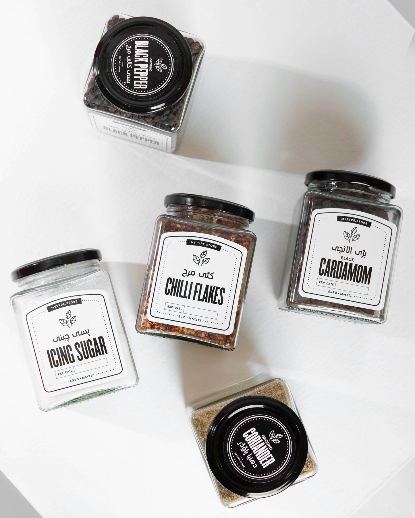 Glass Spice Jar - 500ml