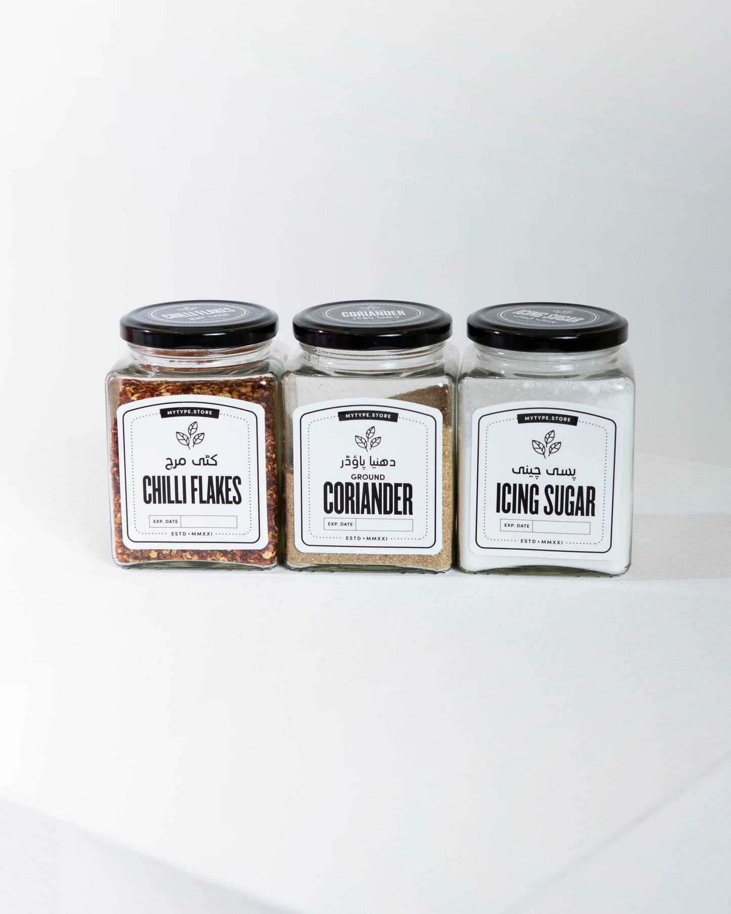 Glass Spice Jar - 500ml