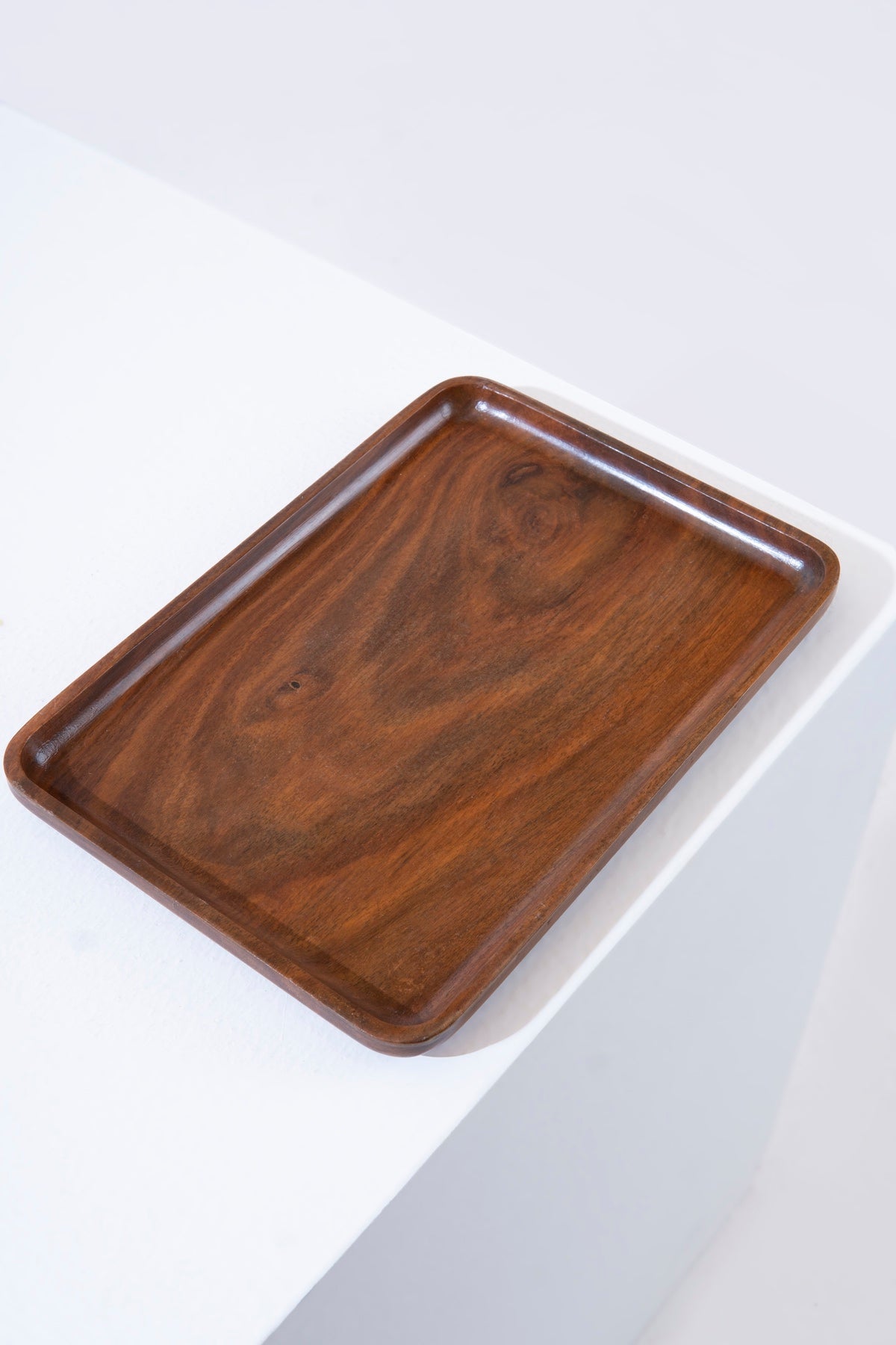 Dark wooden dish - Set of 3