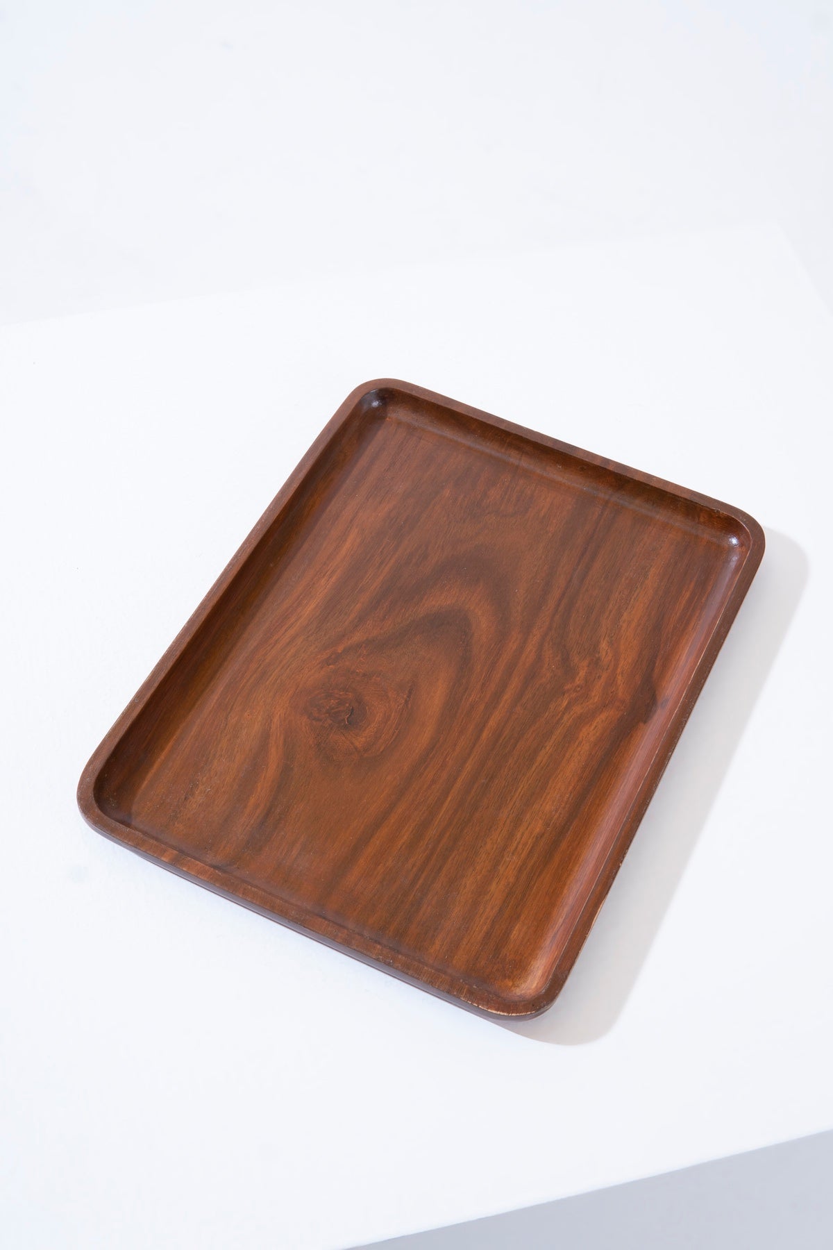 Dark wooden dish - Set of 3