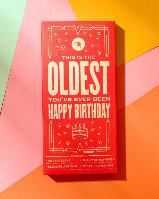 Art Deco Birthday - Chocolate Cover Mytype.store