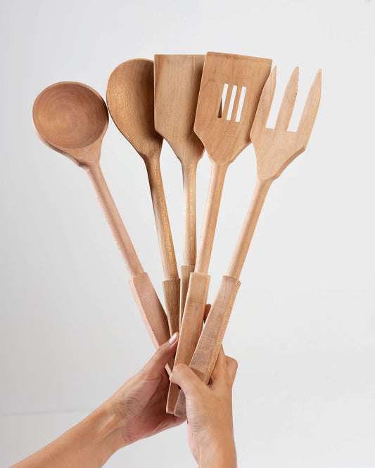 Cooking Spoons - Set of 5 - Mytype.store