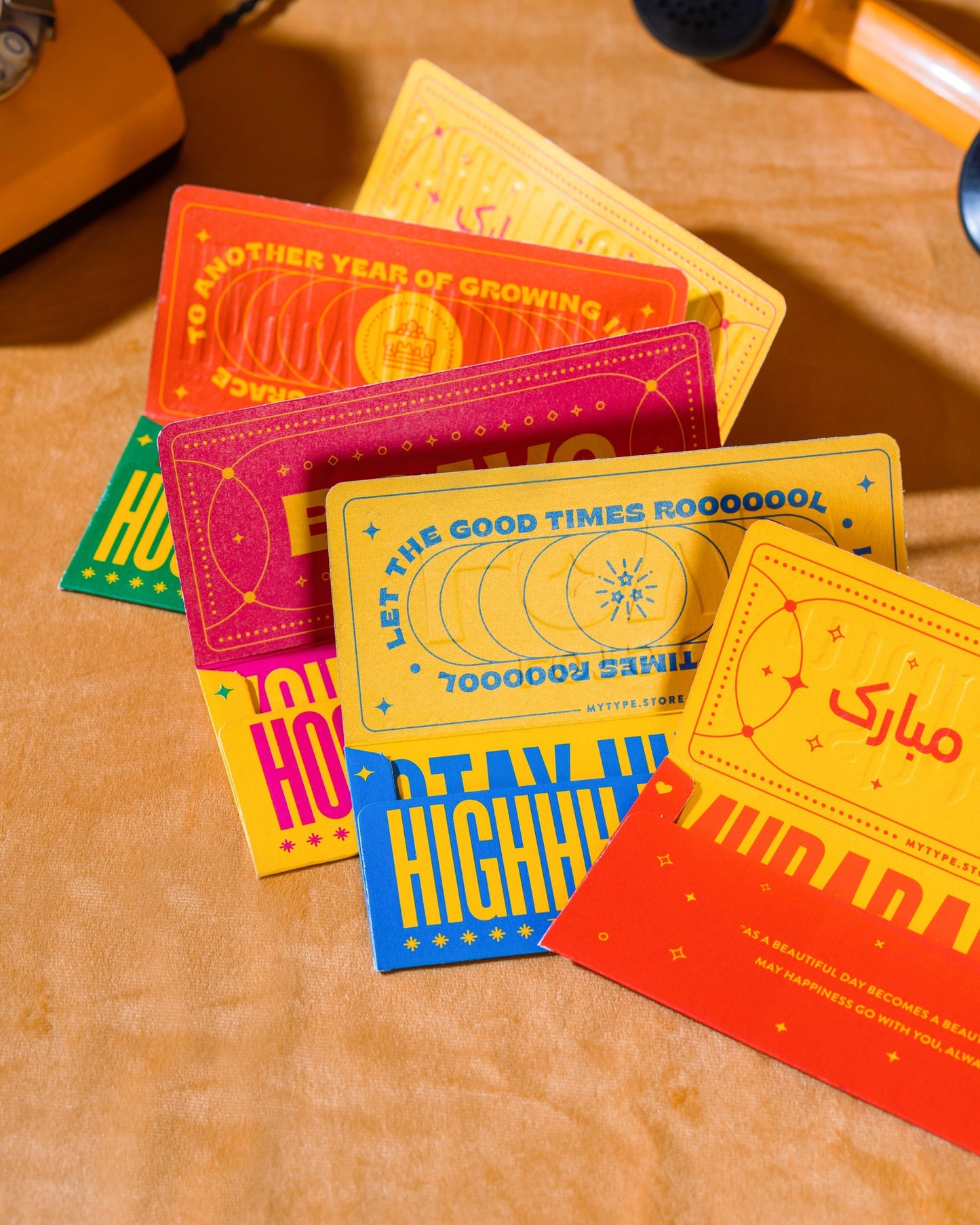 Celebration Envelopes - Pack of 10 - Mytype.store