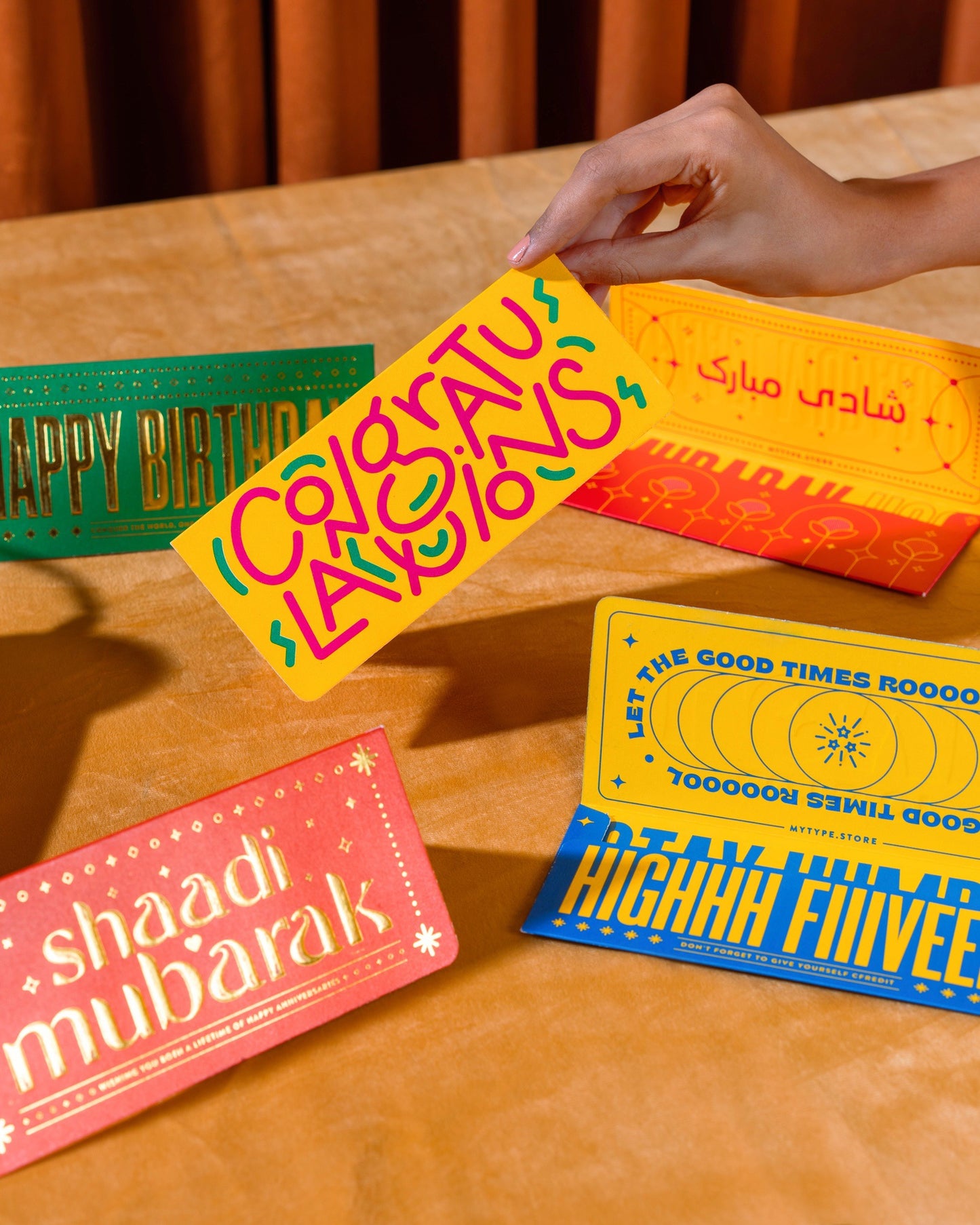 Celebration Envelopes - Pack of 10 - Mytype.store