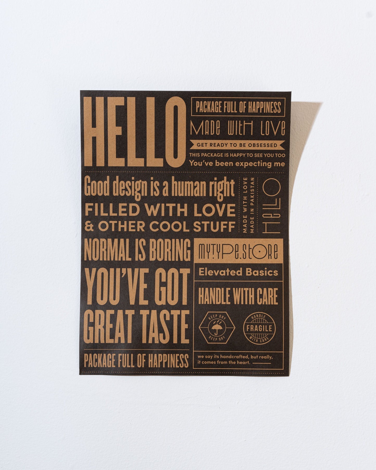 Medium Kraft Envelope - Mytype.store