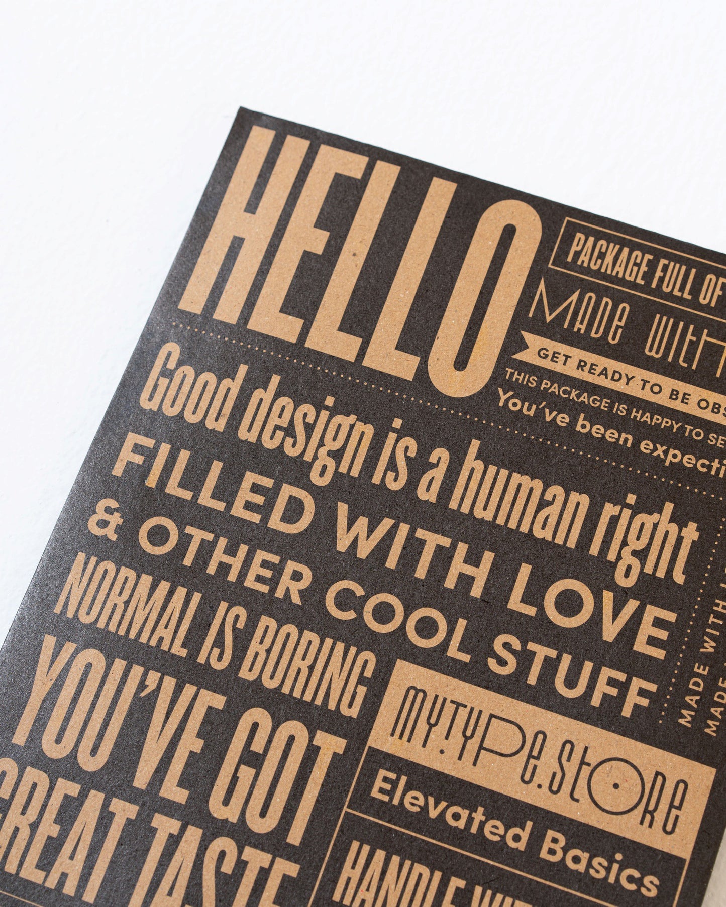 Small Kraft Envelope - Mytype.store