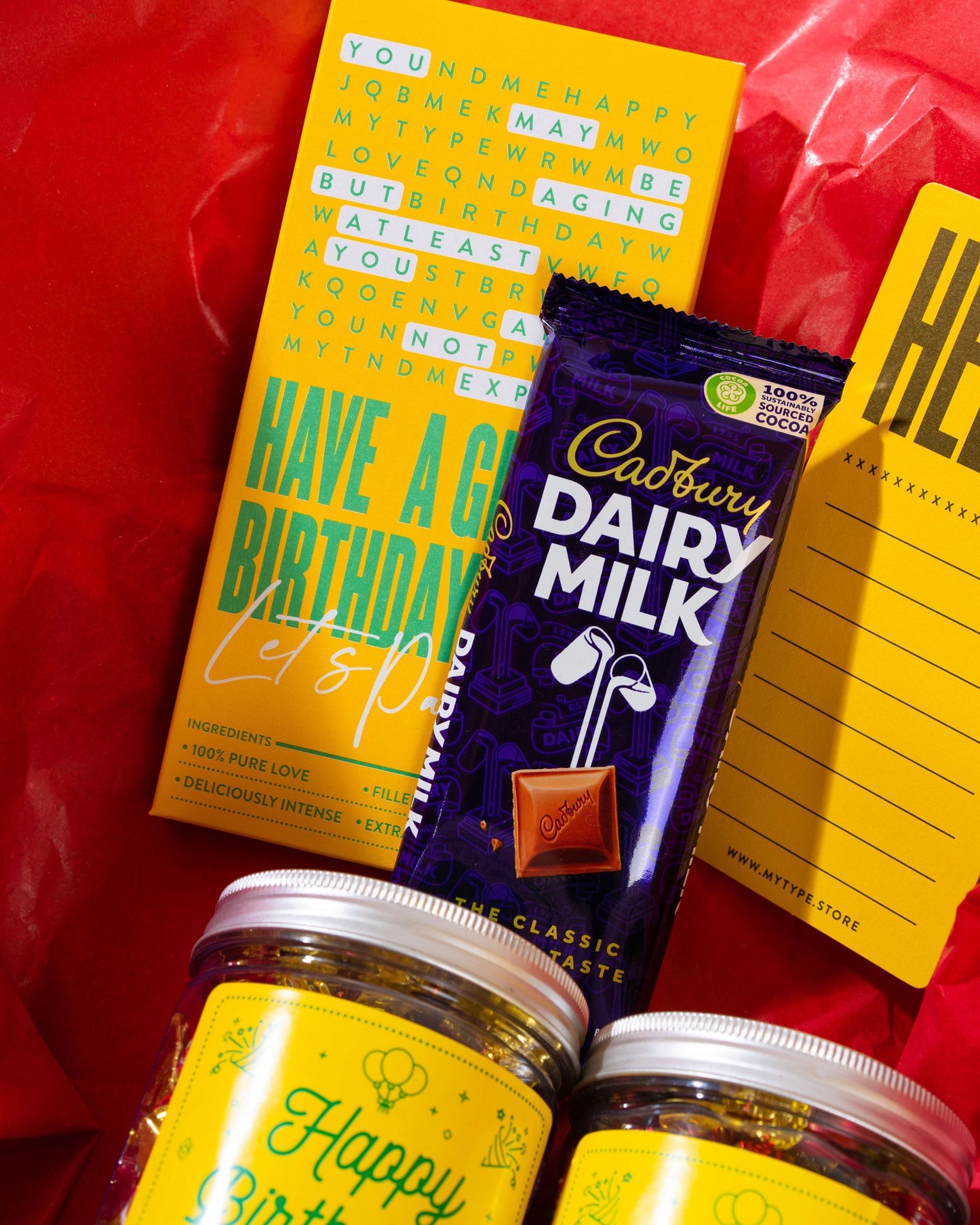 Birthday Box - Add on - Mytype.store