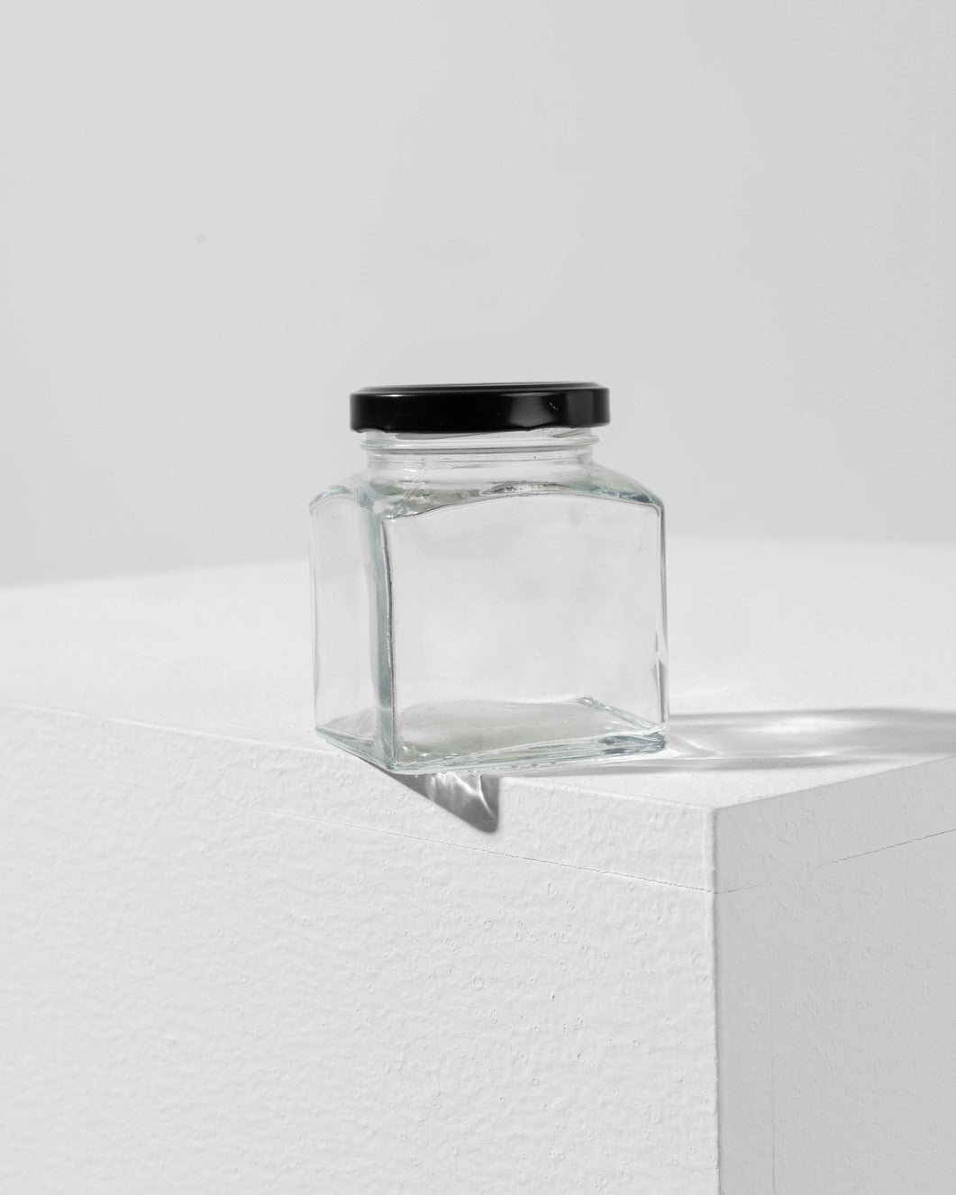 200ml Square Jar-Glass