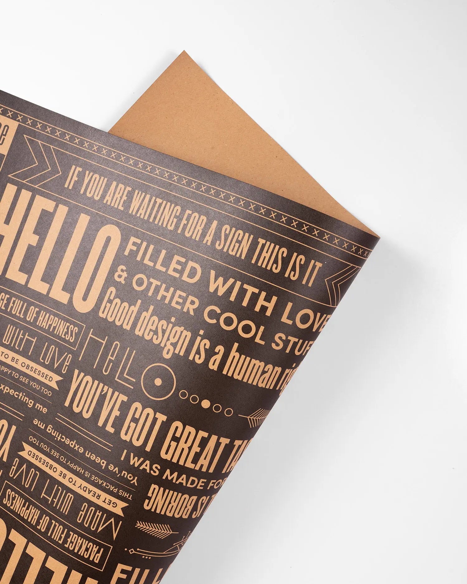 Mytype Wrapping sheets - Pack of 5 Mytype.store