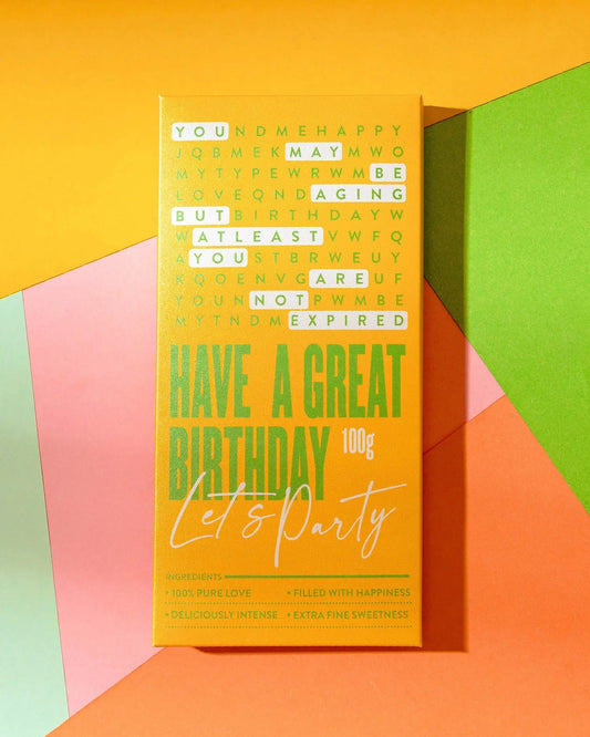 Quirky Birthday - Chocolate Cover Mytype.store