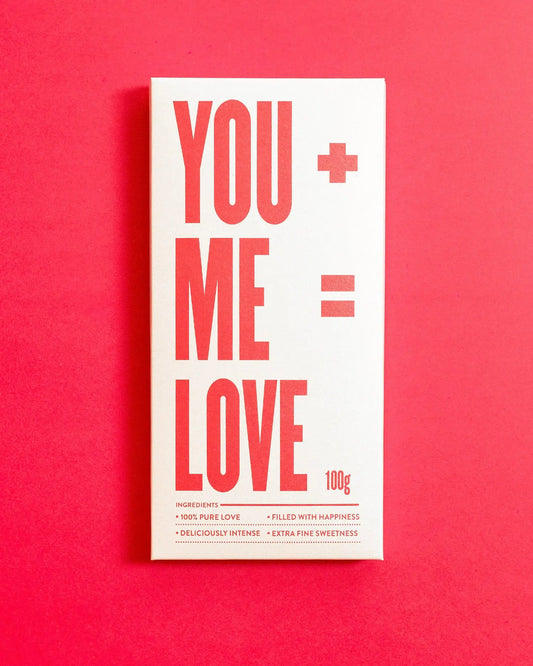 You + Me - Chocolate Cover Mytype.store