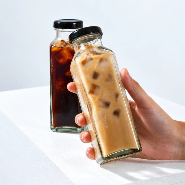 Iced Latte Bottle in Hand - Mytype.store