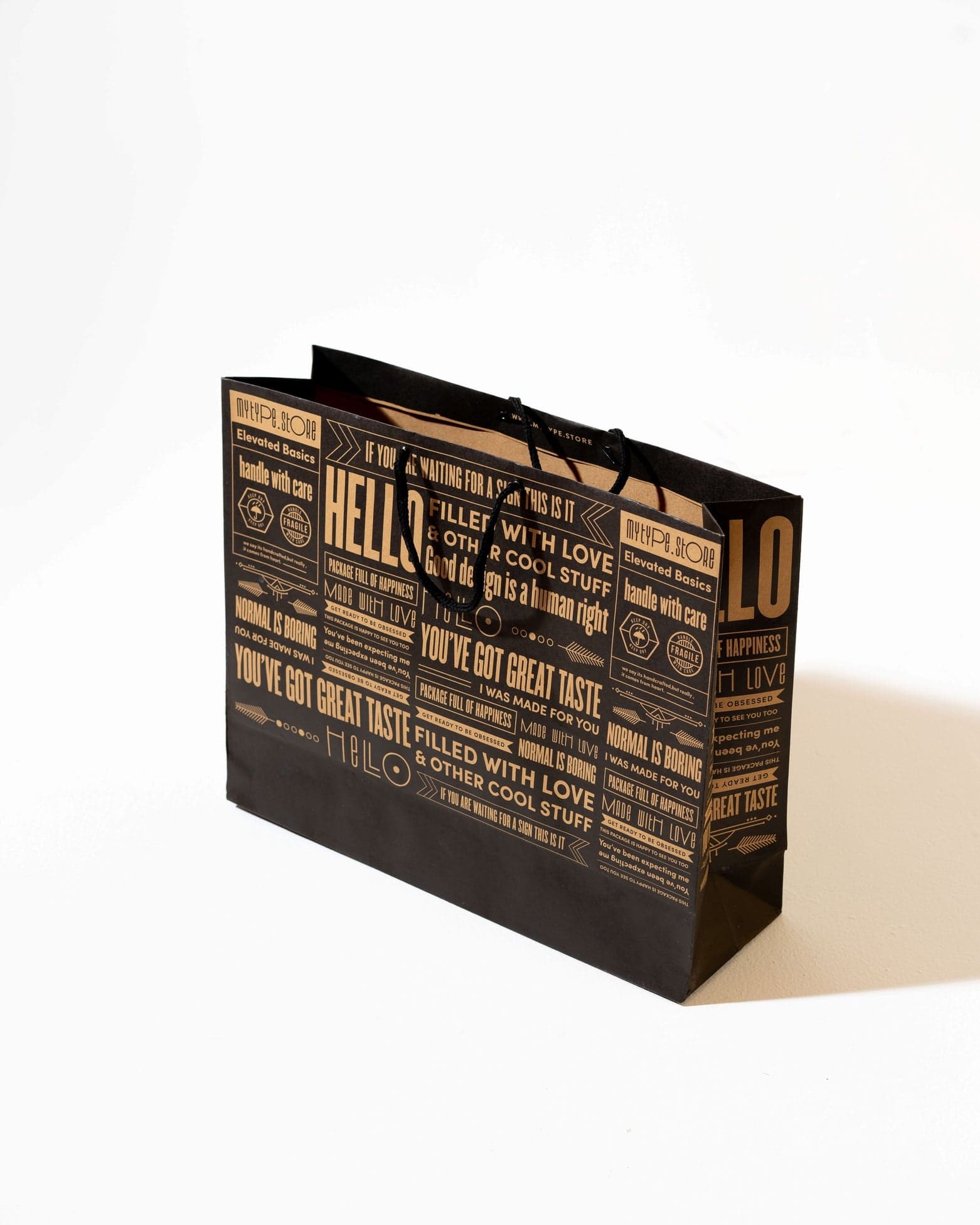 Kraft Shopping bag - Mytype.store