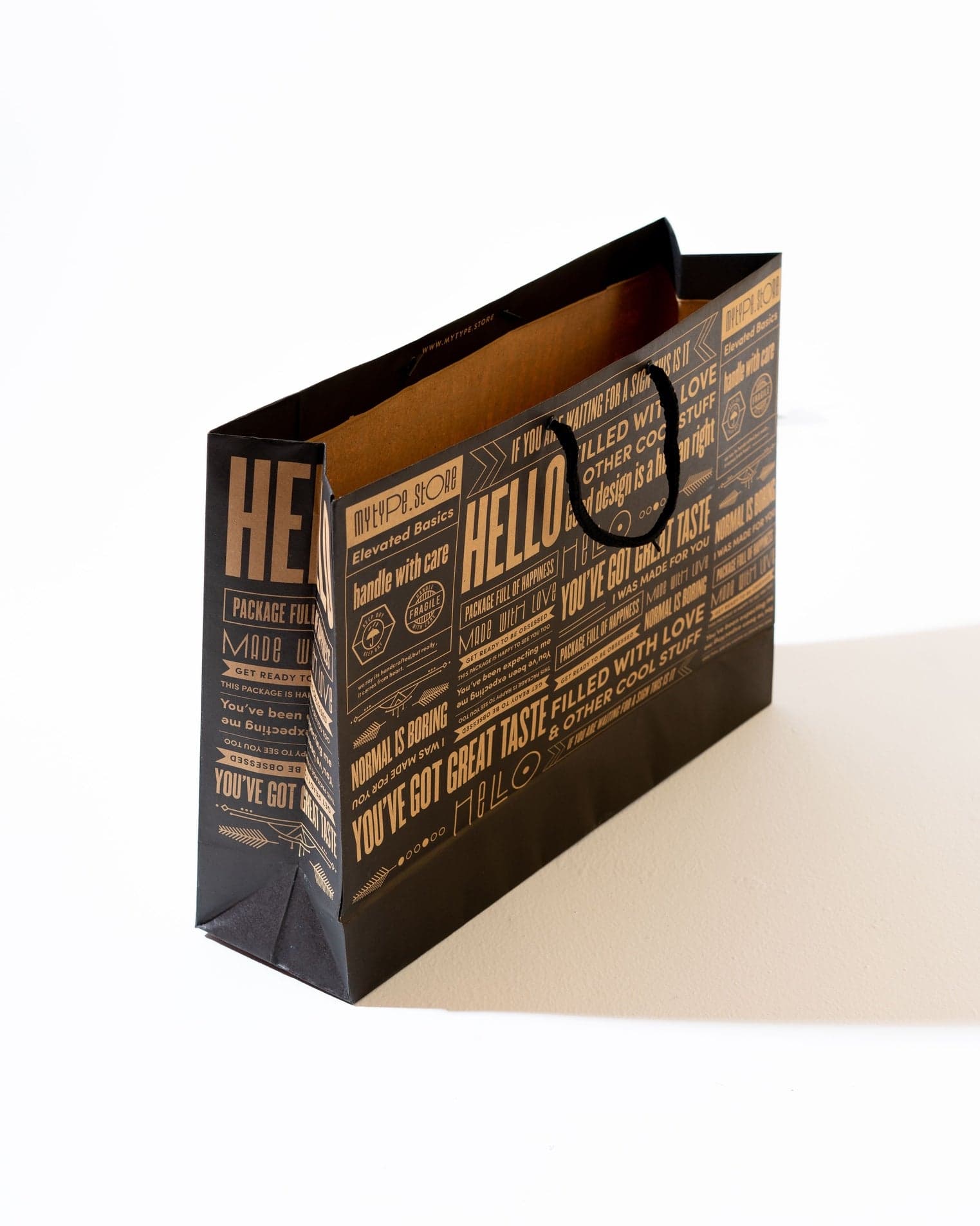 Kraft Shopping bag - Mytype.store