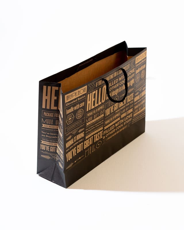 Kraft Shopping bag - Mytype.store
