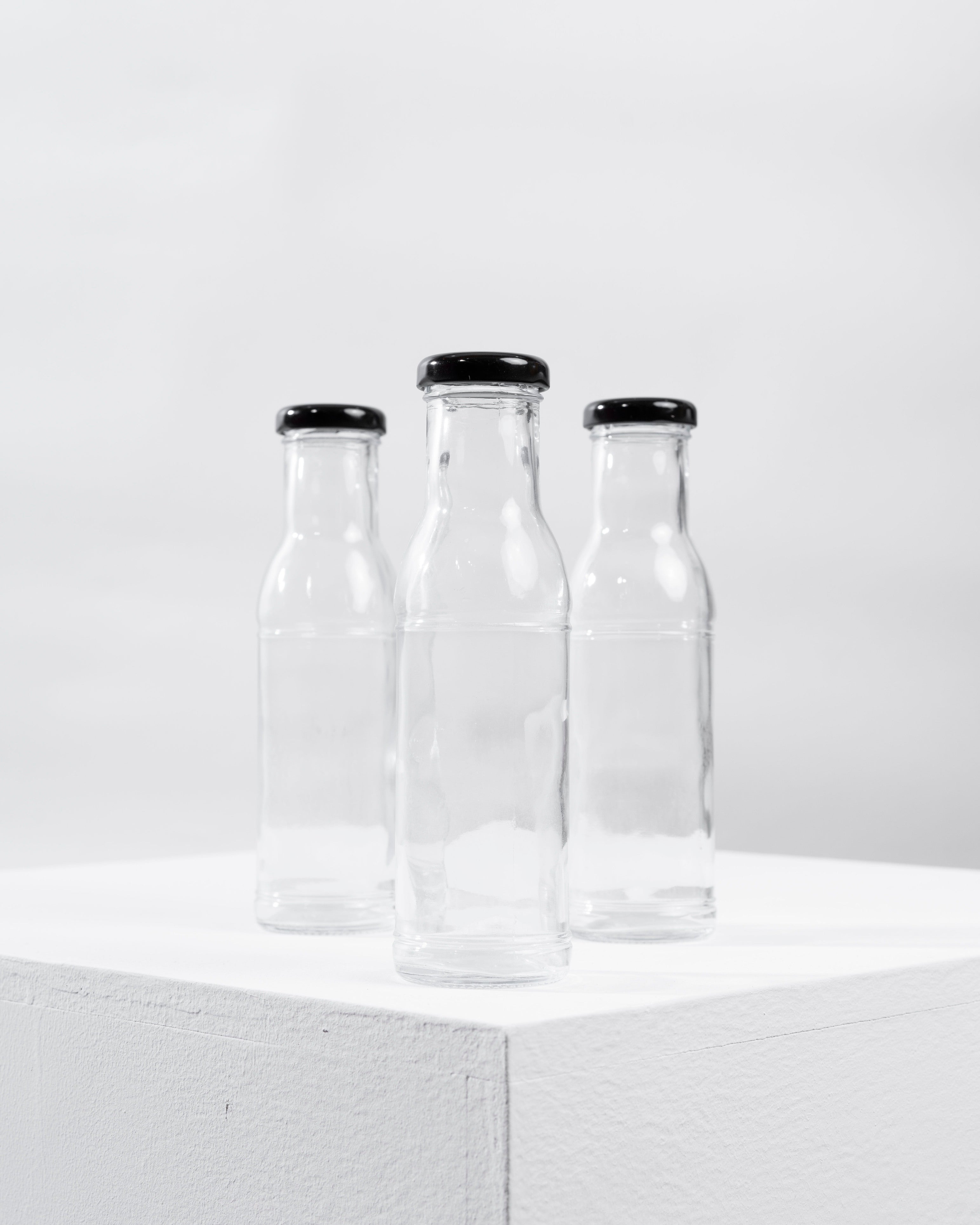 290ml Round Sauce Bottle-Glass