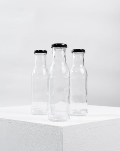 290ml Round Sauce Bottle-Glass