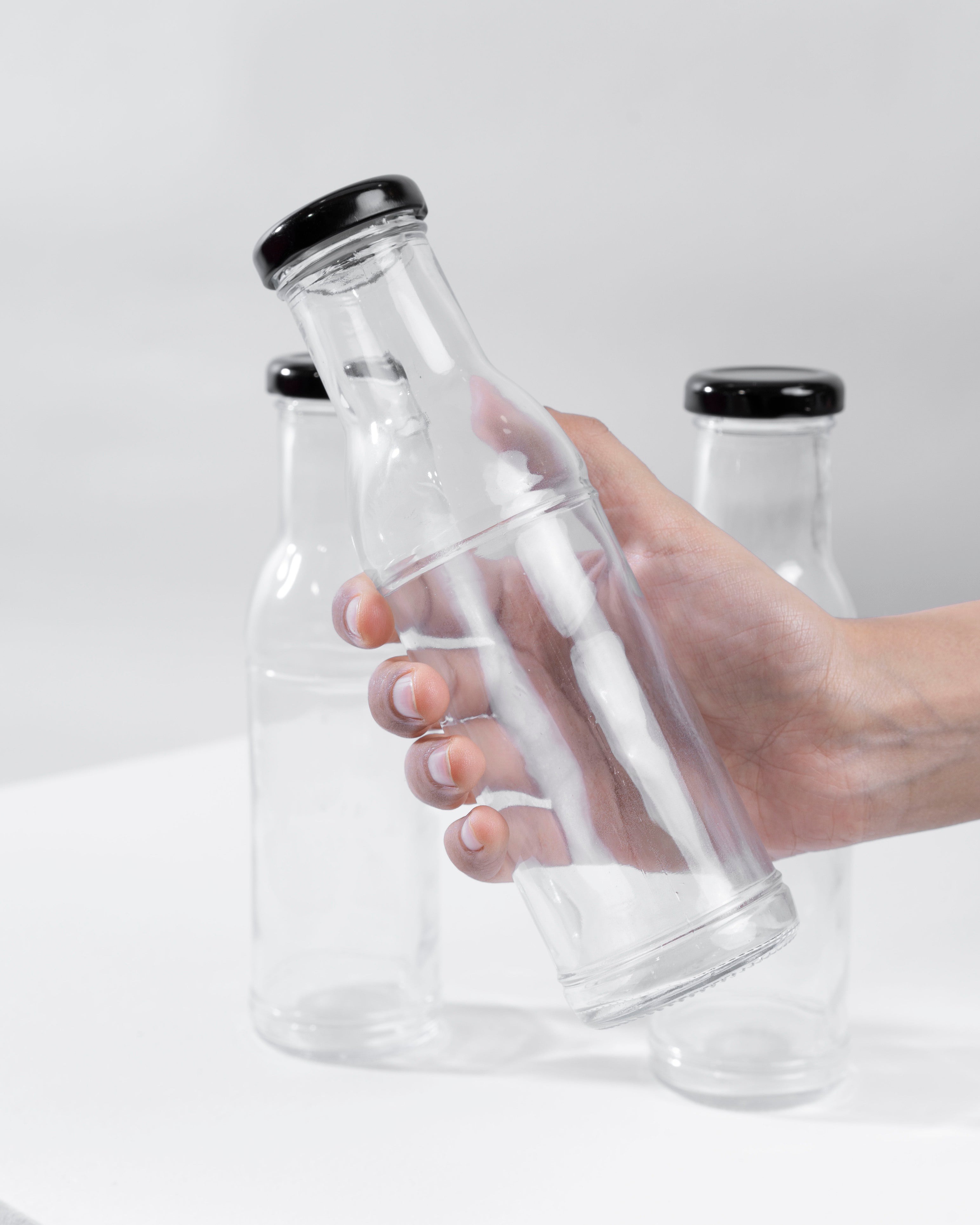 290ml Round Sauce Bottle-Glass