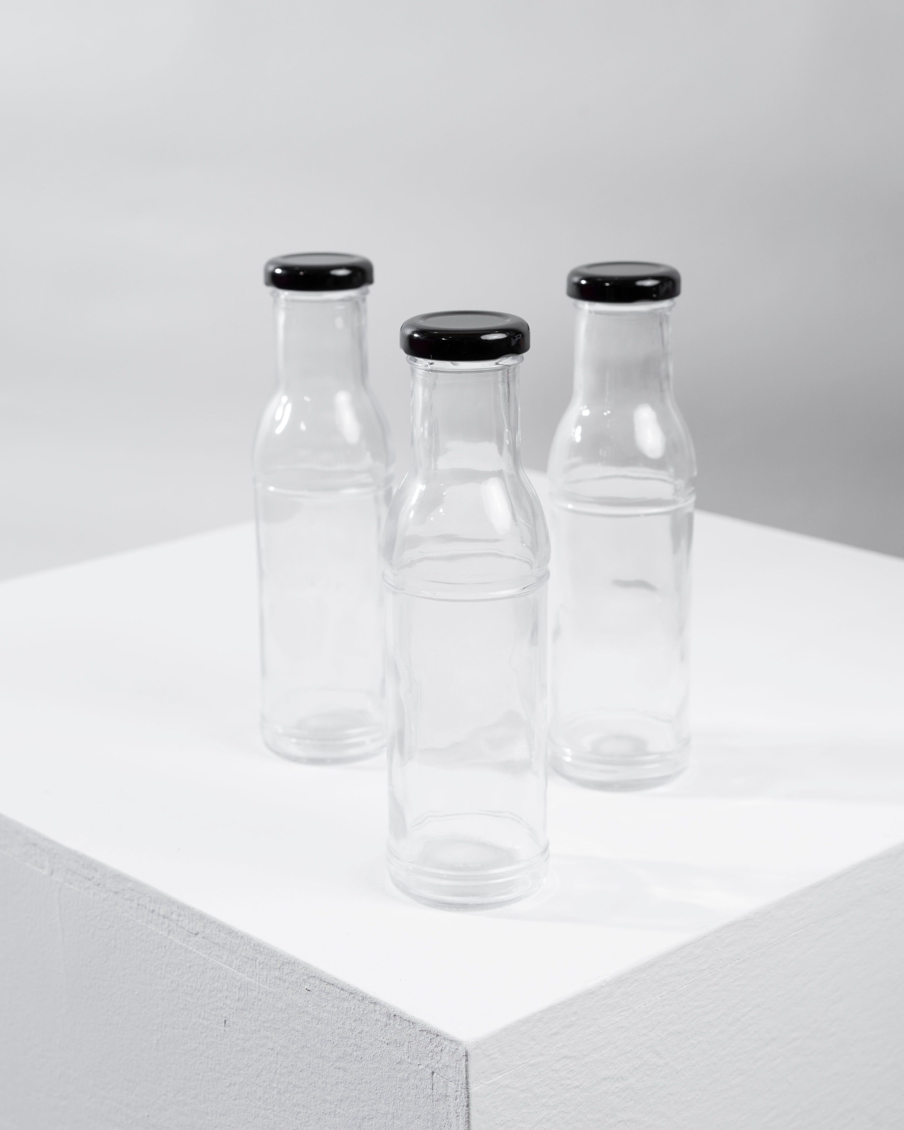 290ml Round Sauce Bottle-Glass