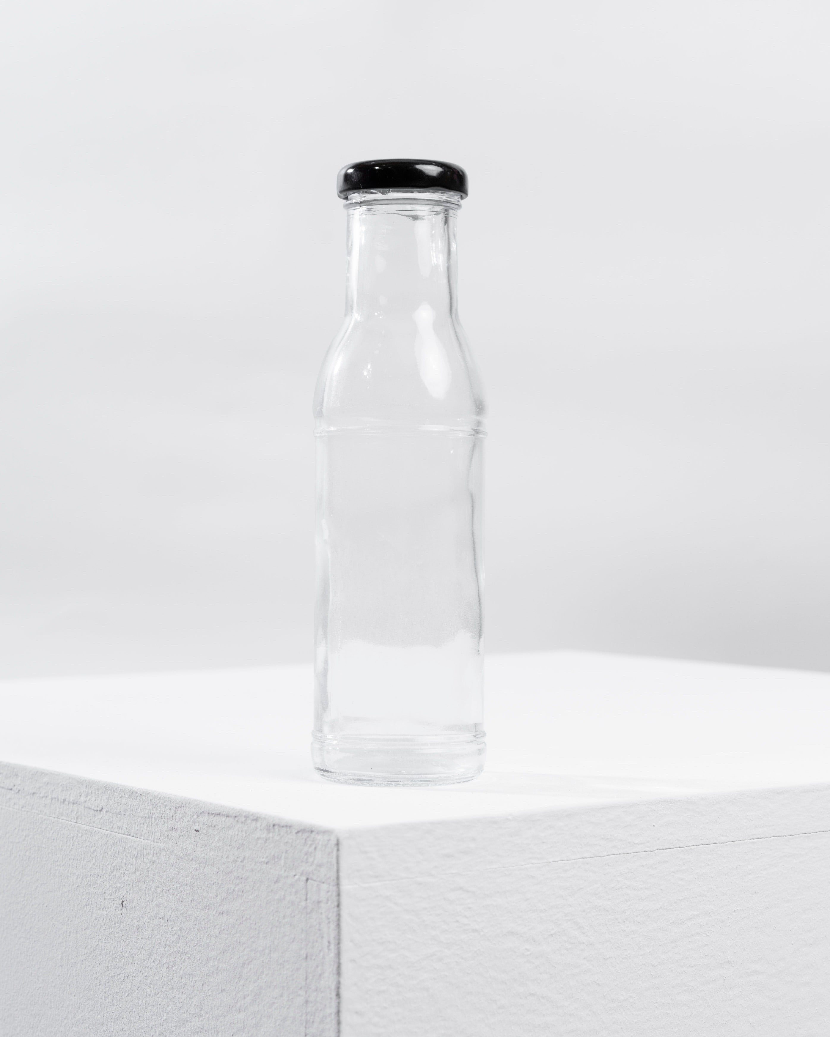 290ml Round Sauce Bottle-Glass