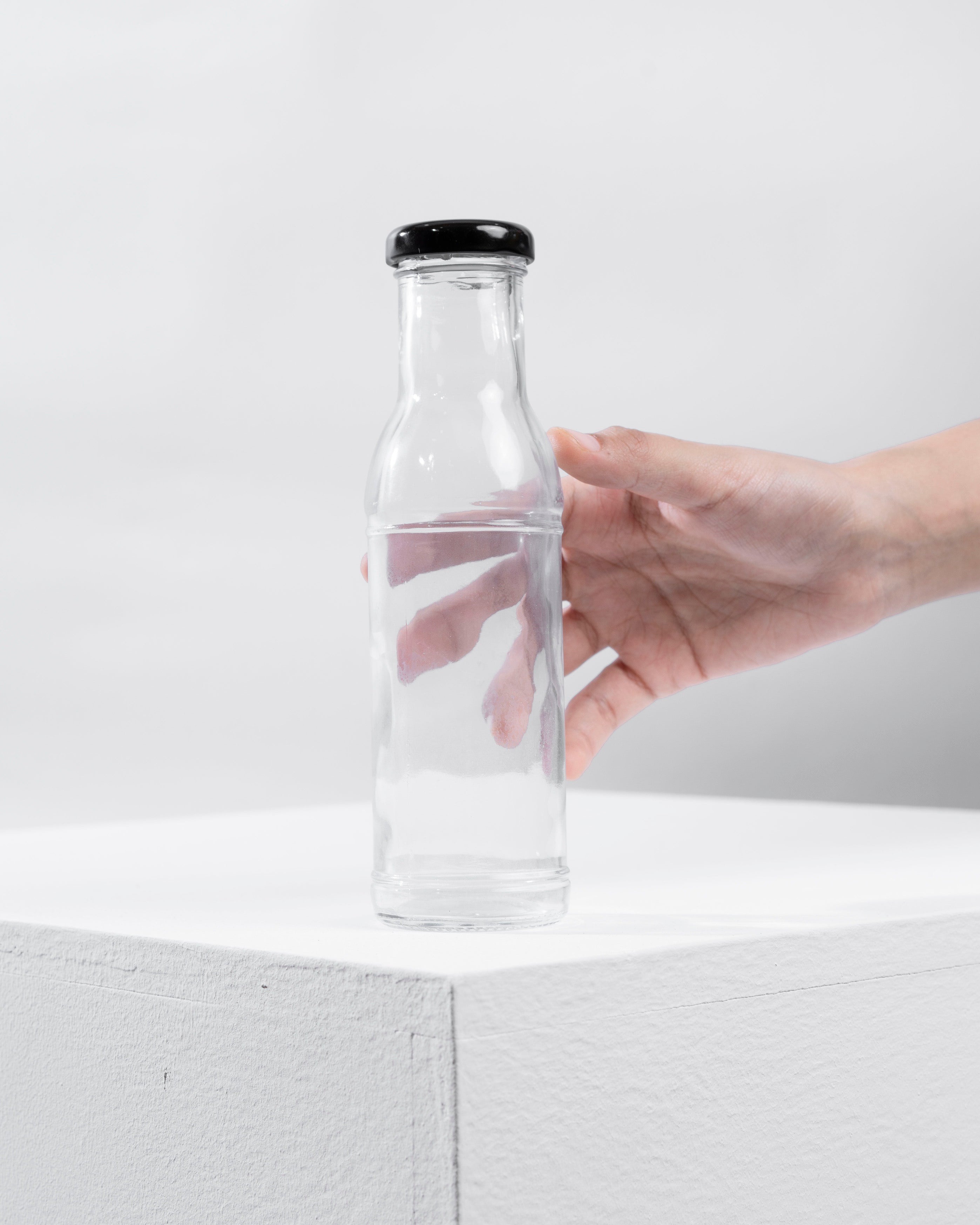 290ml Round Sauce Bottle-Glass