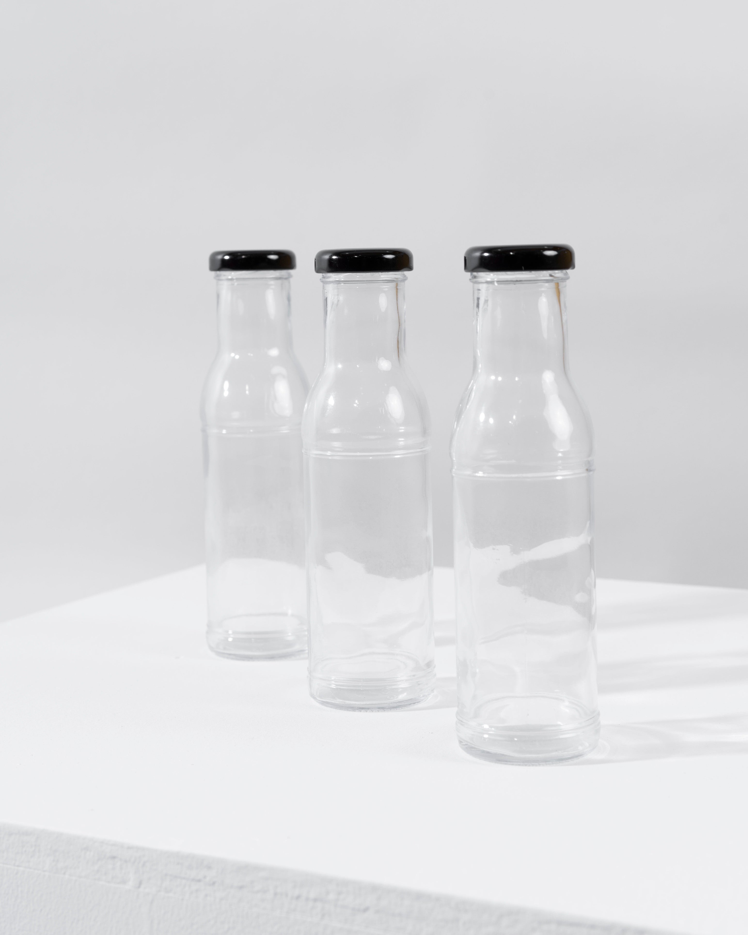 290ml Round Sauce Bottle-Glass