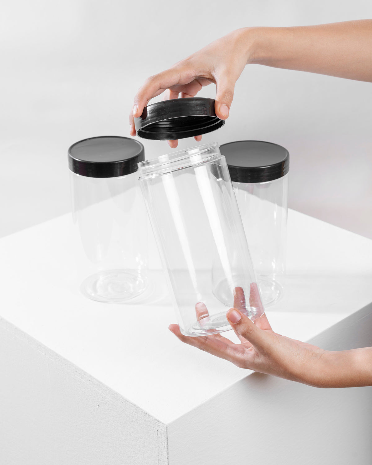 1250ml Clean Jar-Plastic