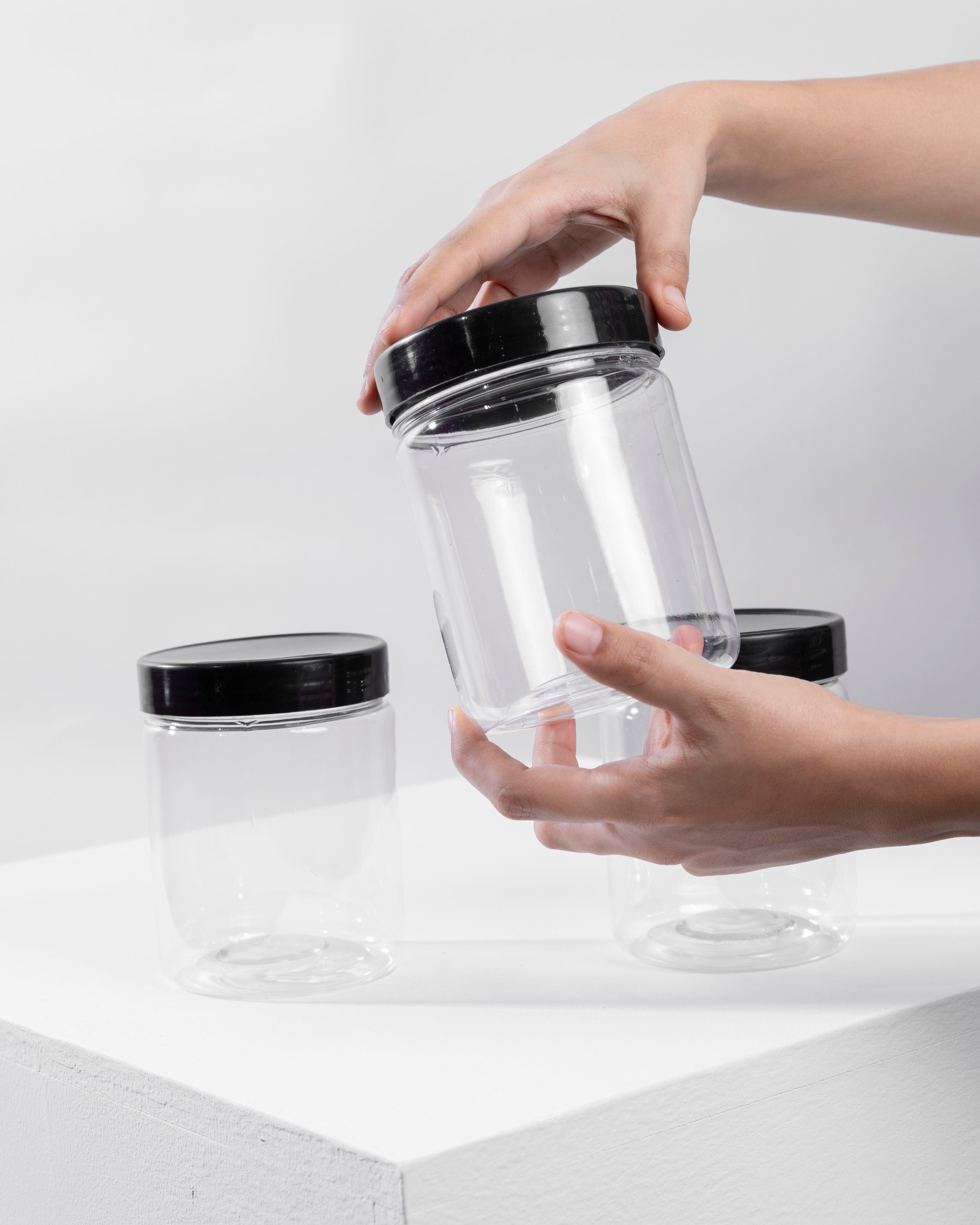 500ml Clean Jar-Plastic