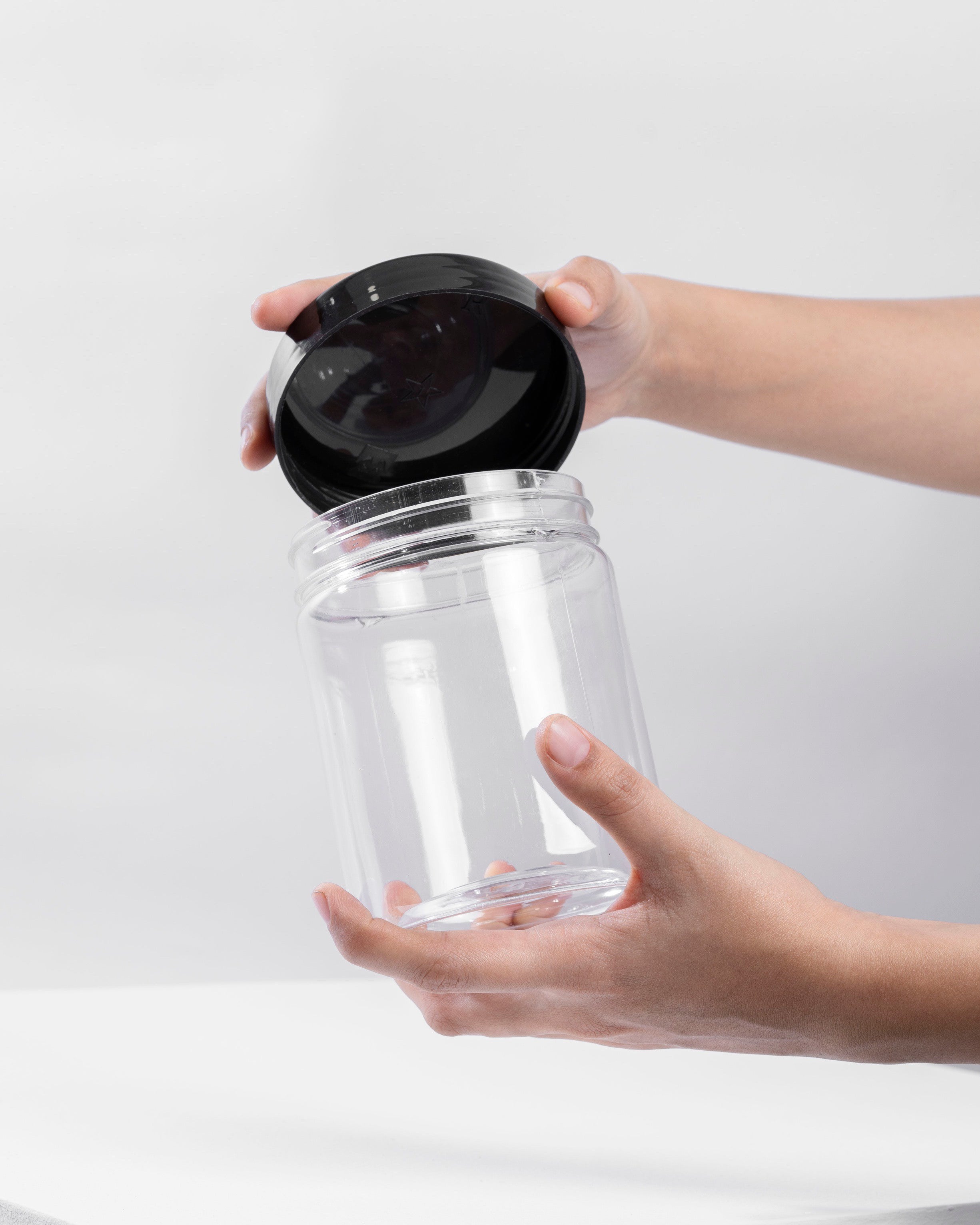 500ml Clean Jar-Plastic