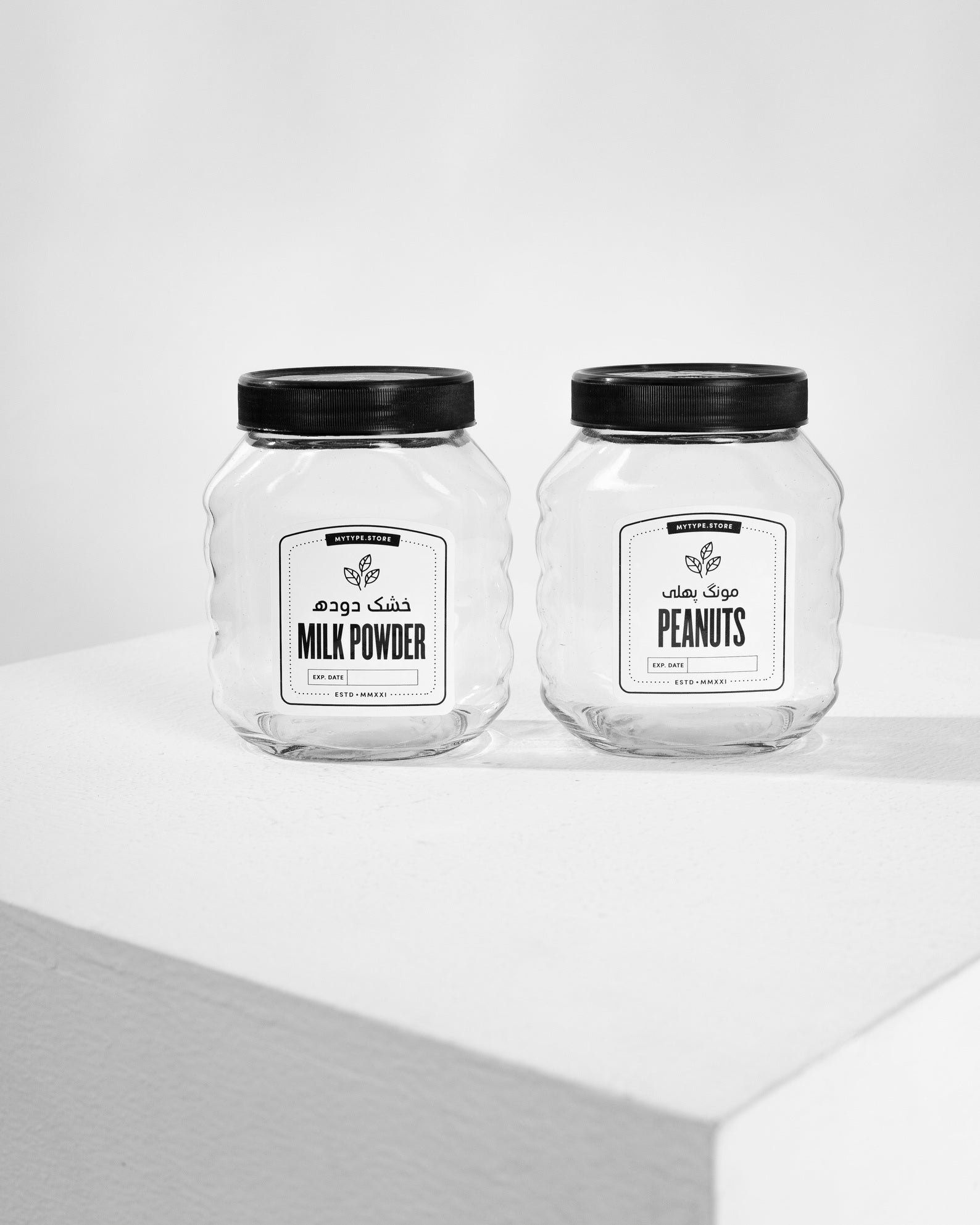 650ml Oval Jar-Glass