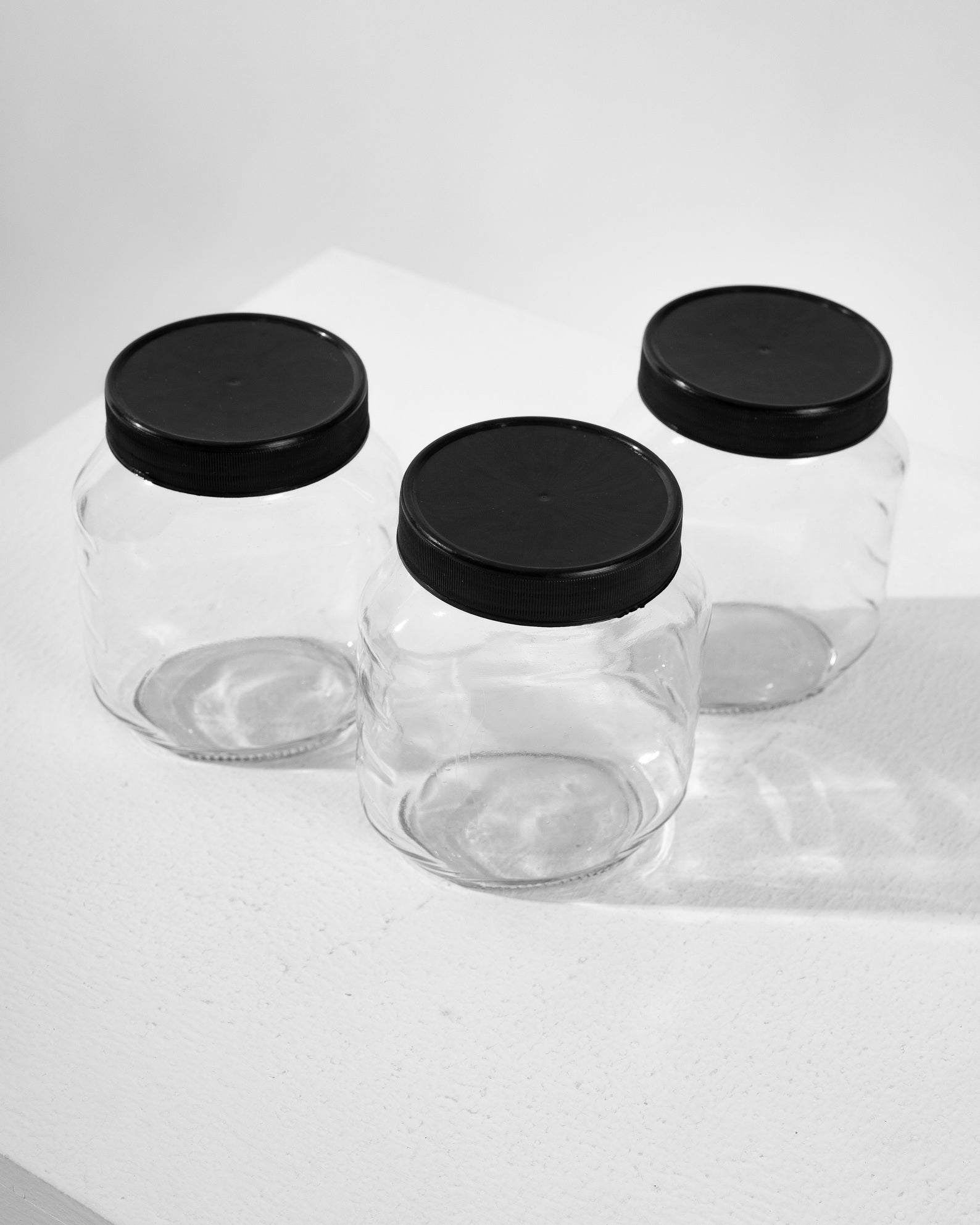 650ml Oval Jar-Glass