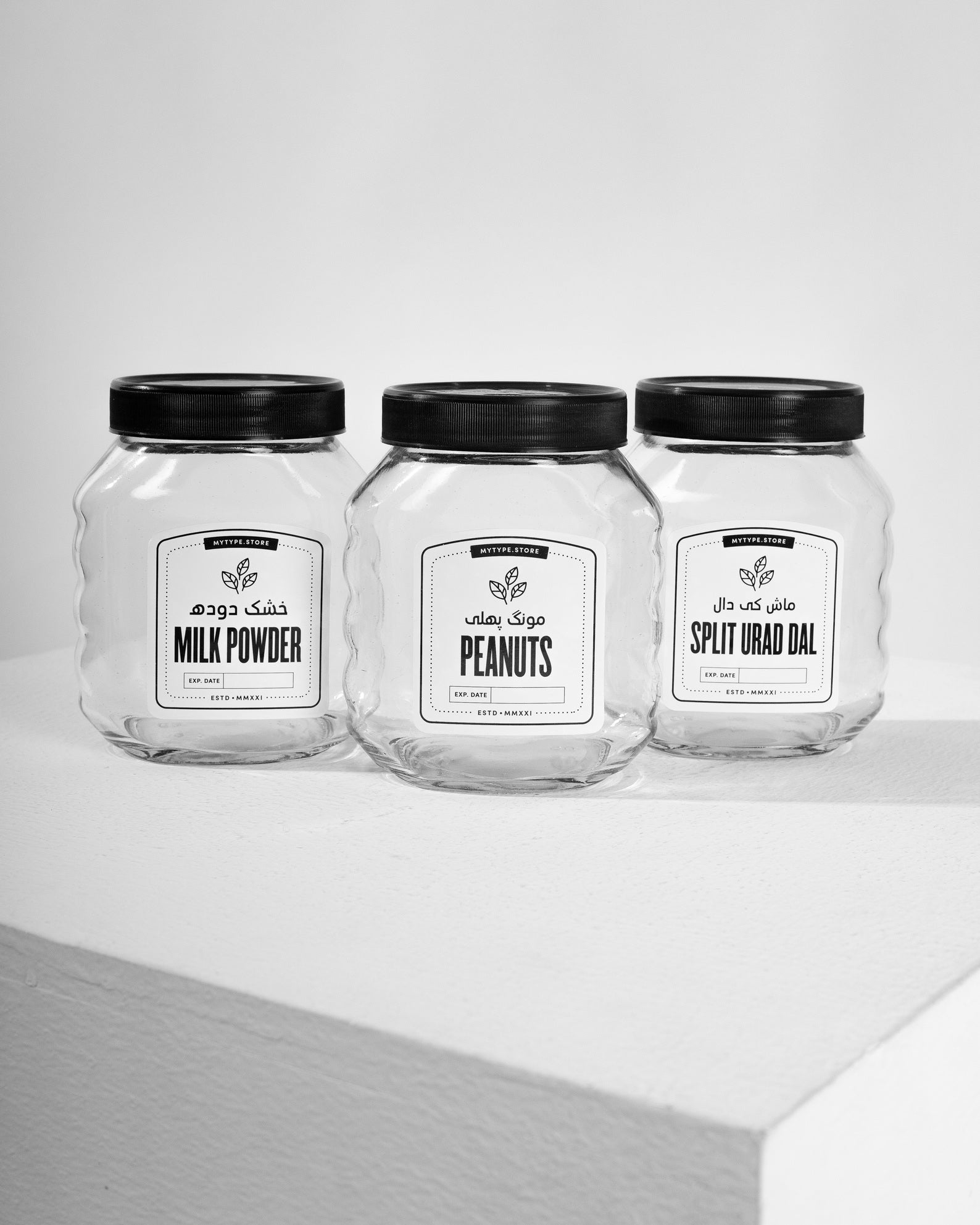 650ml Oval Jar-Glass