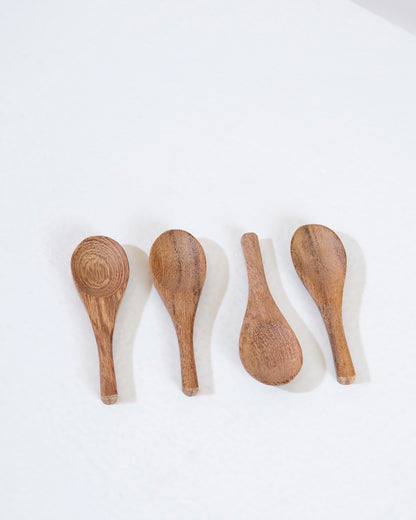 Jar wooden spoons