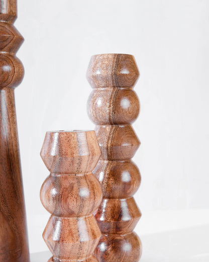 Boba Candle Stand - Set of 3