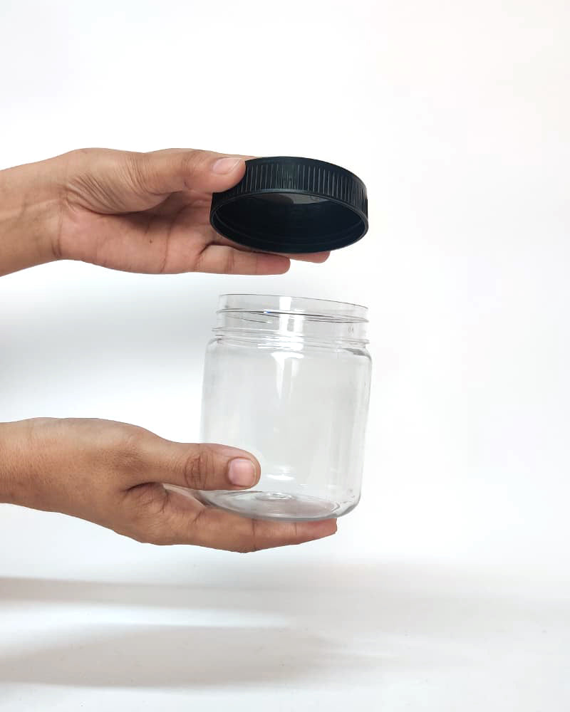 500ml Round Jar-Plastic