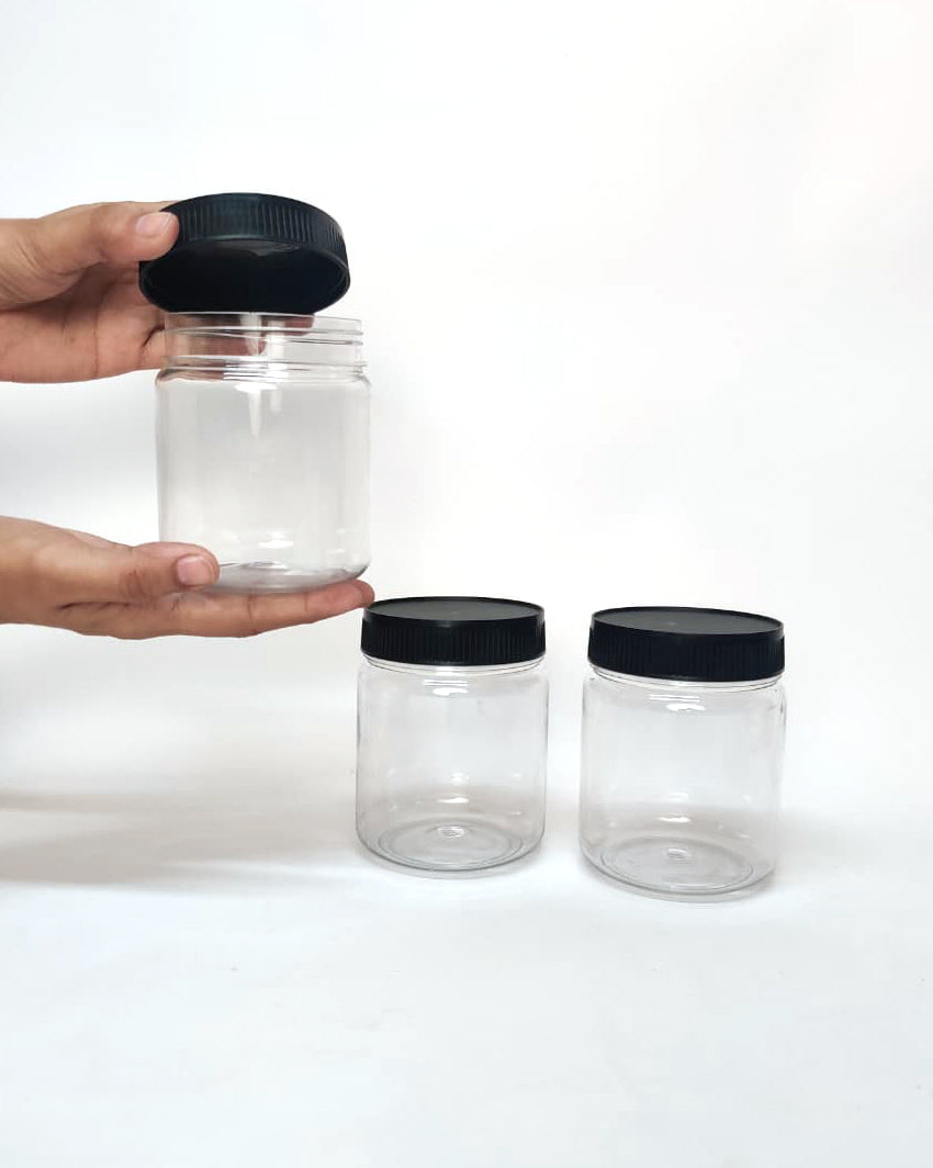 500ml Round Jar-Plastic