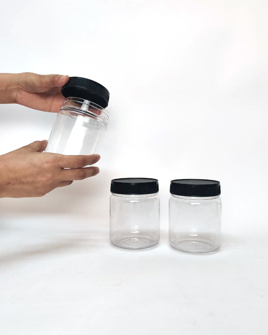 500ml Round Jar-Plastic