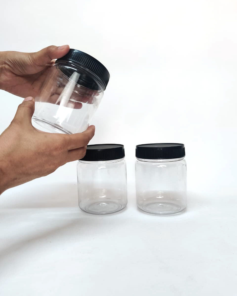 500ml Round Jar-Plastic