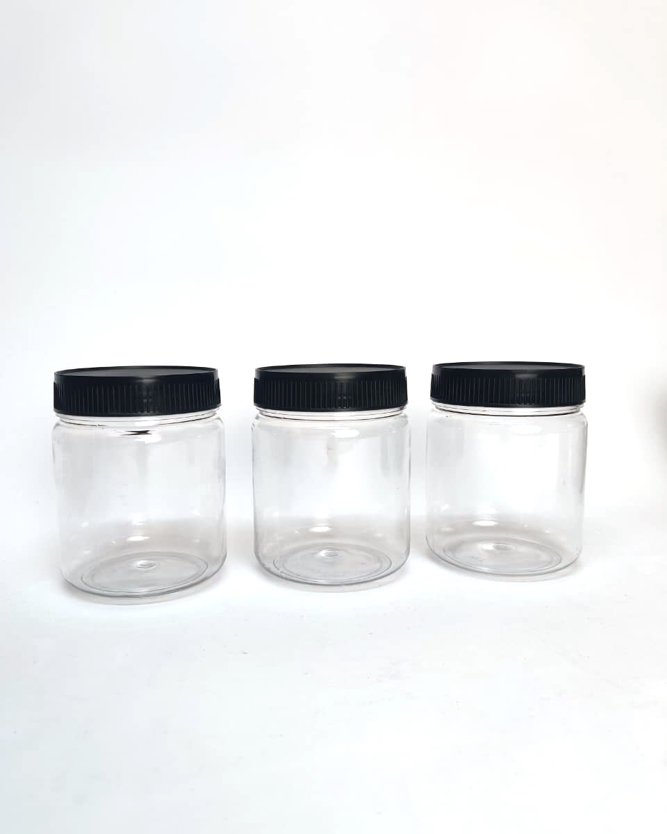 500ml Round Jar-Plastic