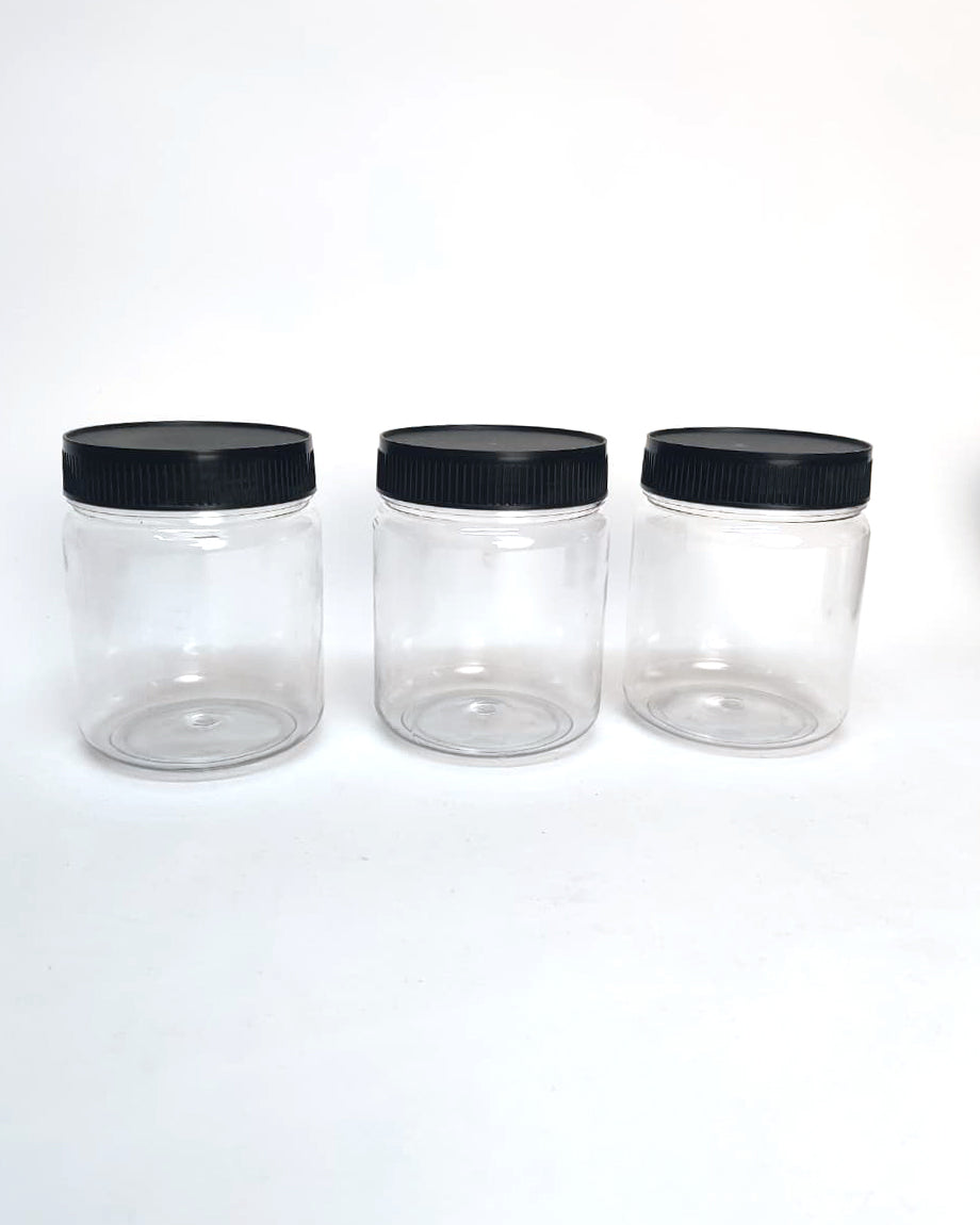 500ml Round Jar-Plastic