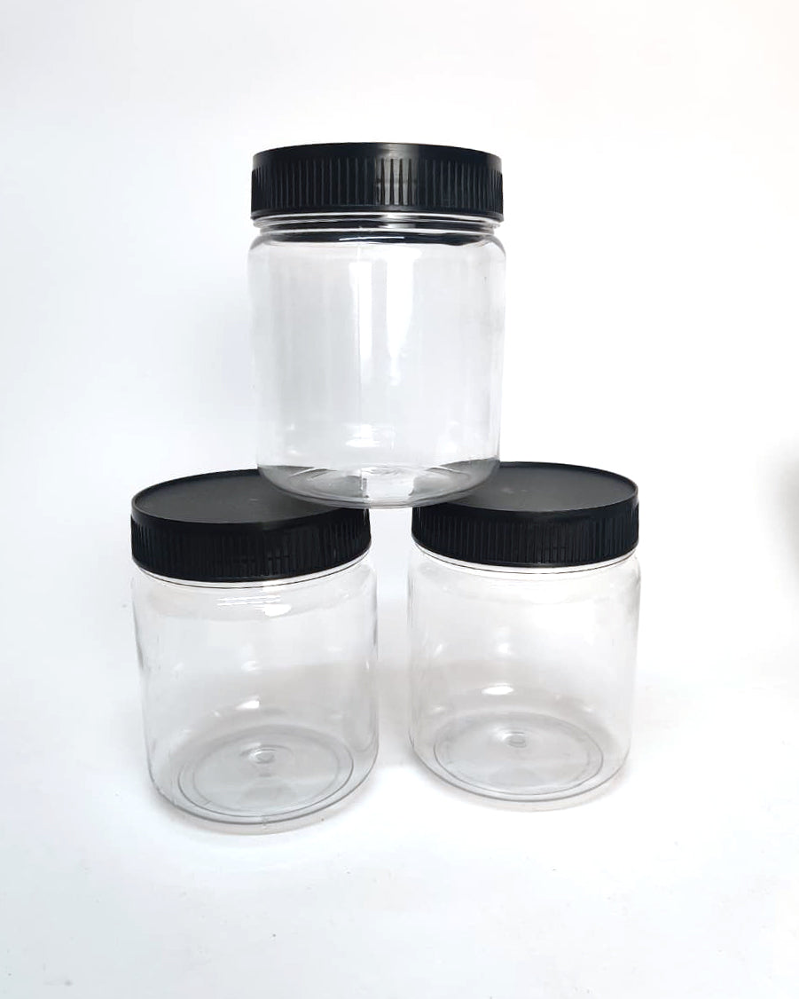 500ml Round Jar-Plastic