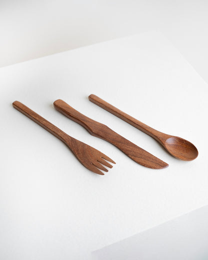 Wooden Cutlery Set