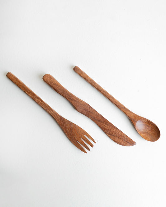 Wooden Cutlery Set